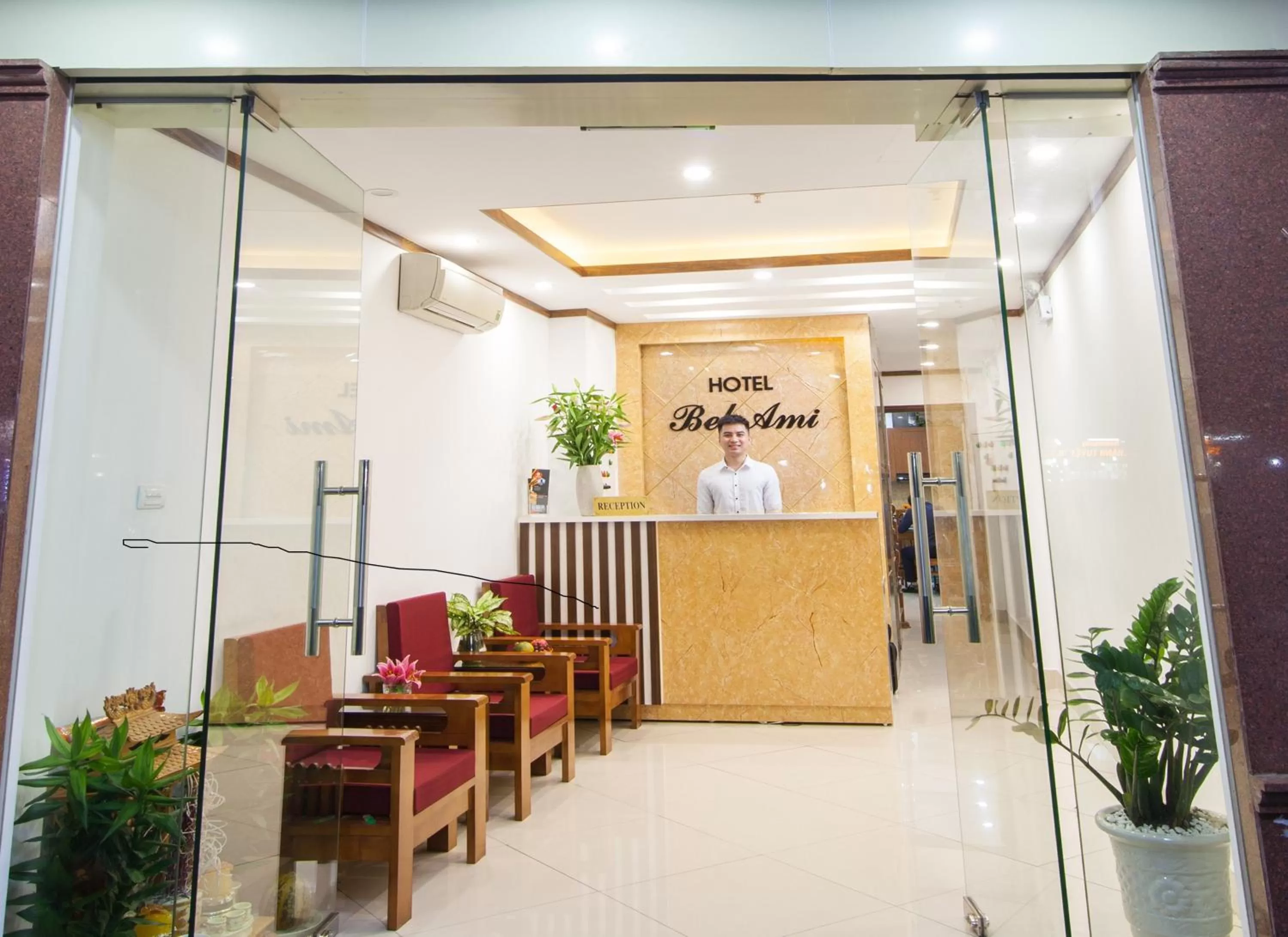 Facade/entrance in Hanoi Bel Ami Hotel