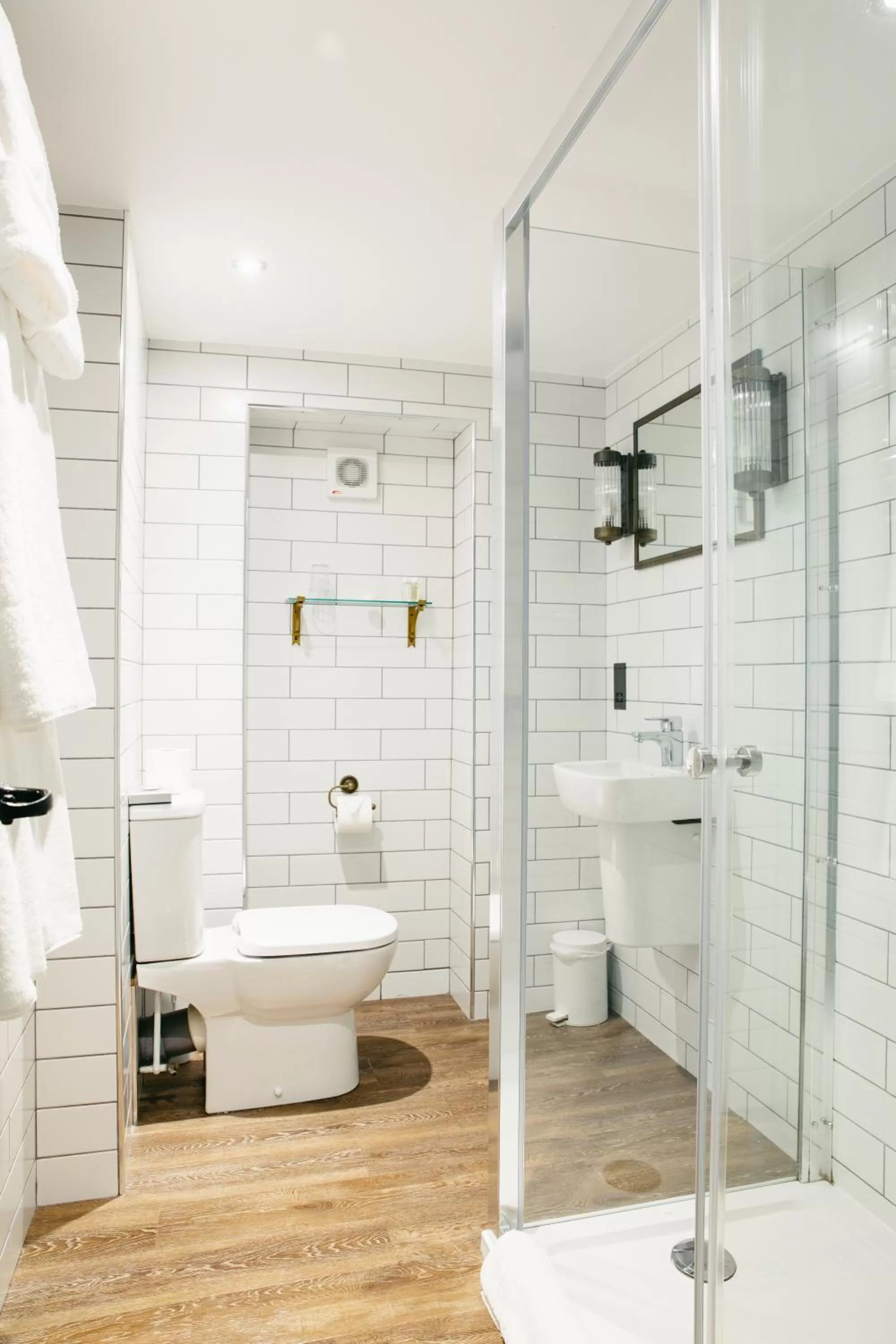 Bathroom in Crown Hotel