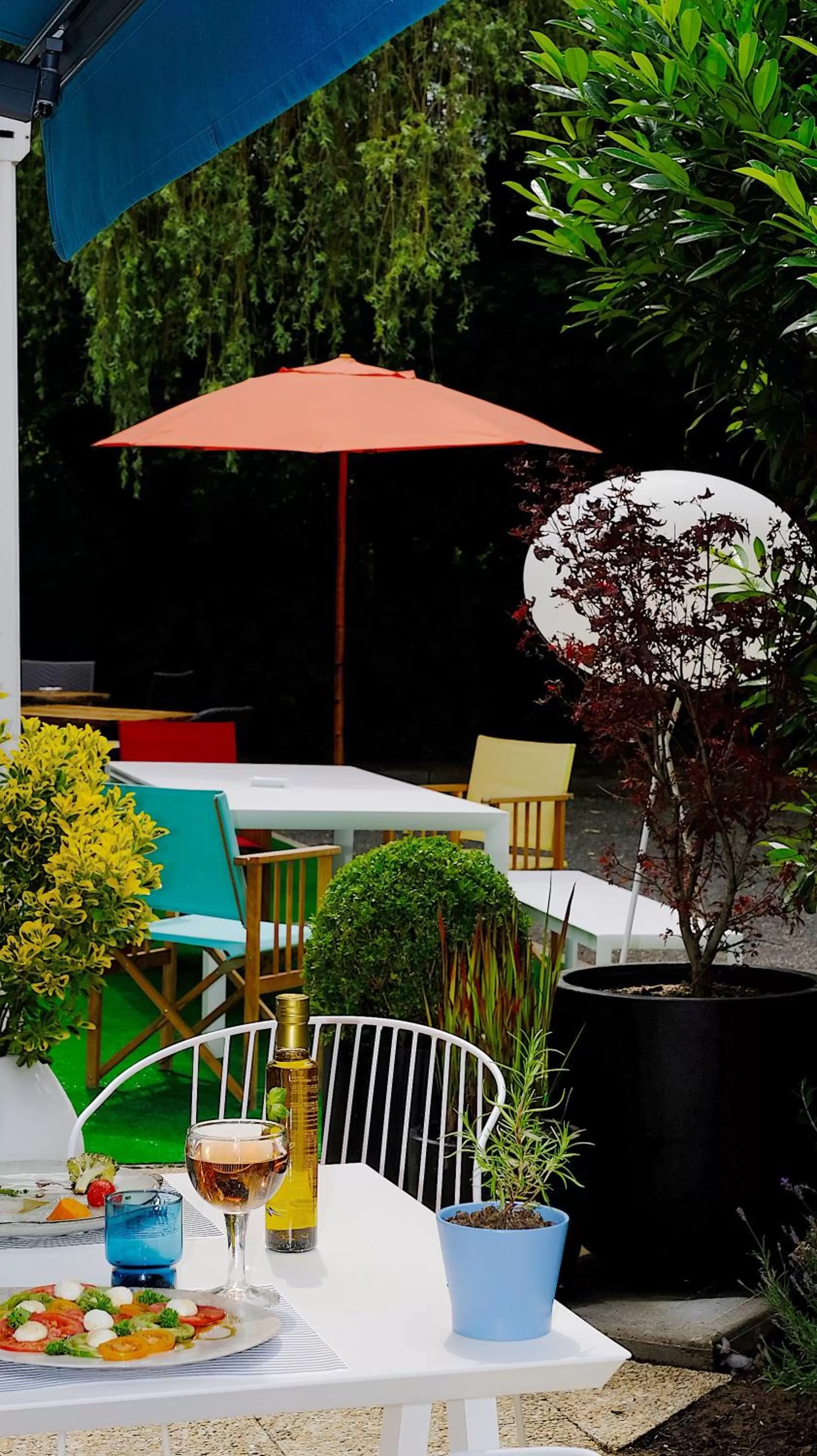 Patio in Mercure Hotel Forbach Centre de Loisirs