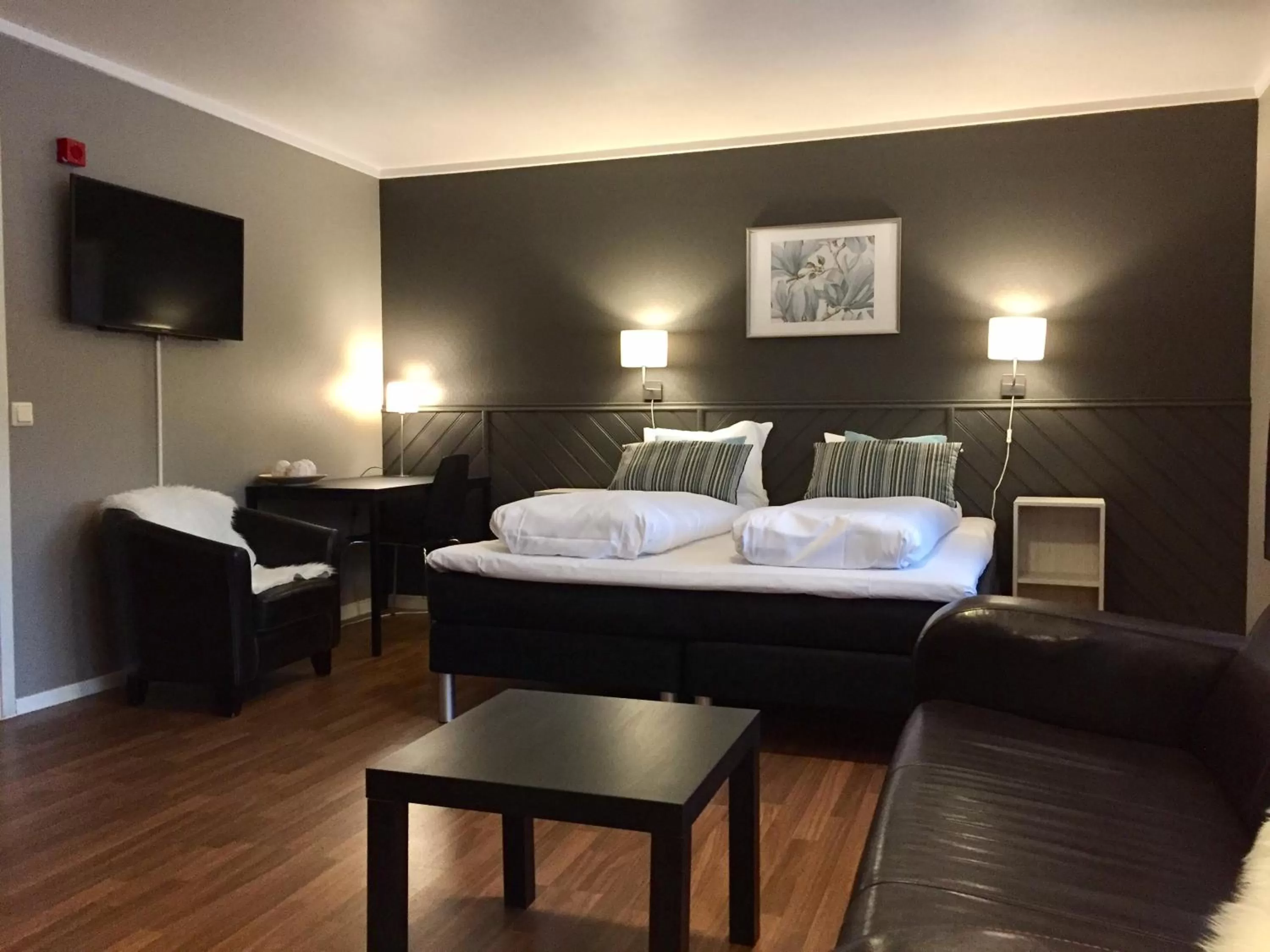 Photo of the whole room, Bed in Kongsvinger Budget Hotel