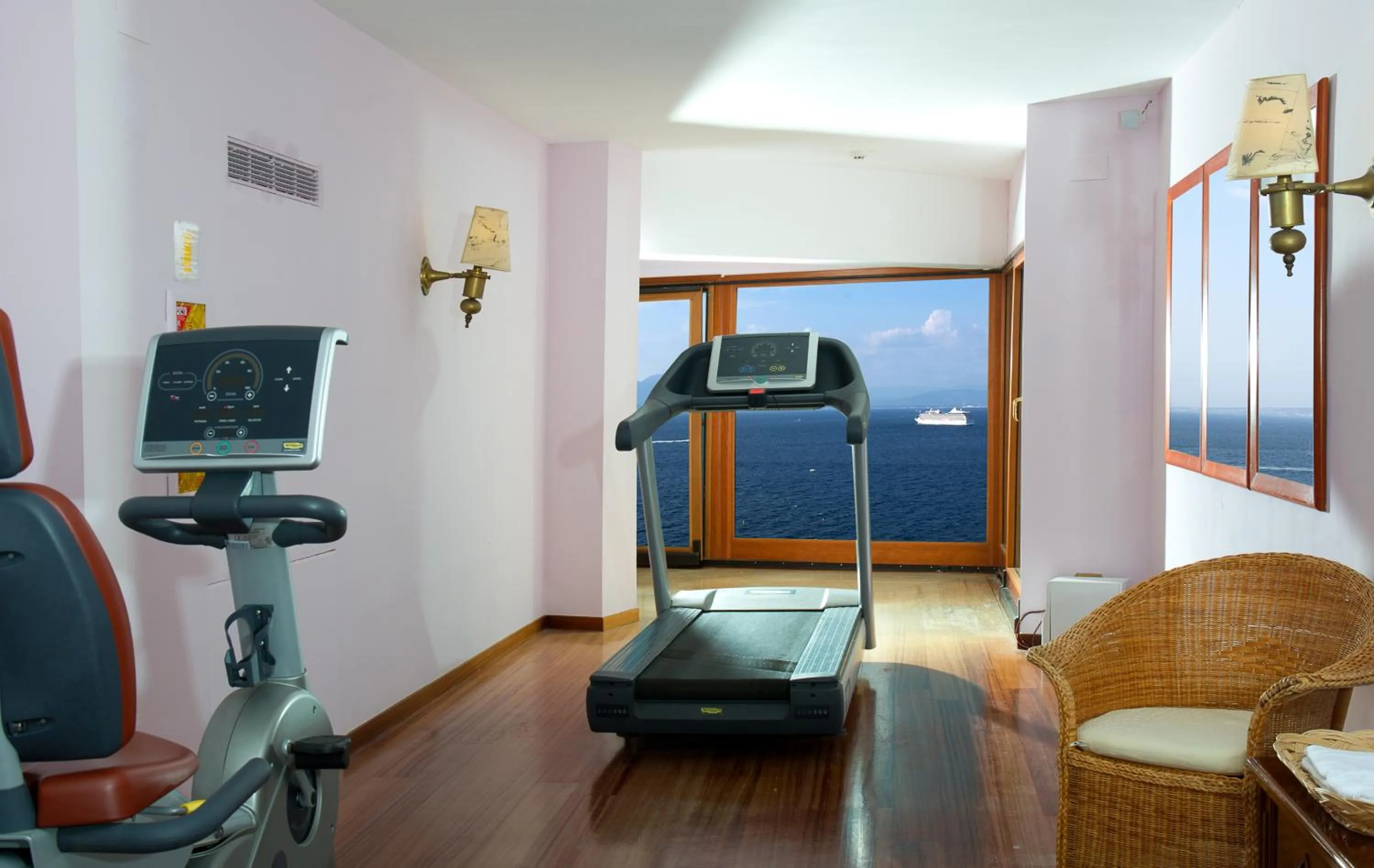 Fitness centre/facilities in Hotel Belair
