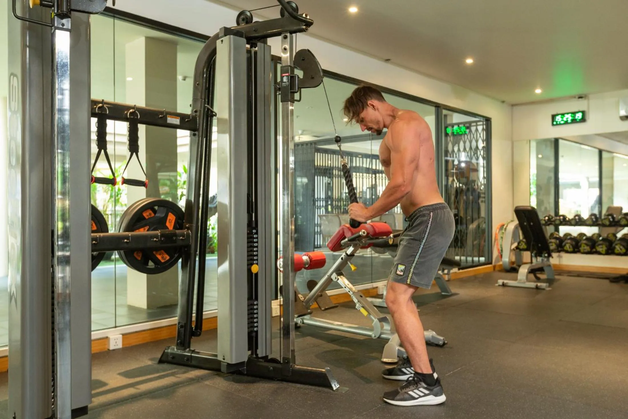 Fitness centre/facilities in Baan Laimai Beach Resort & Spa - SHA Extra Plus