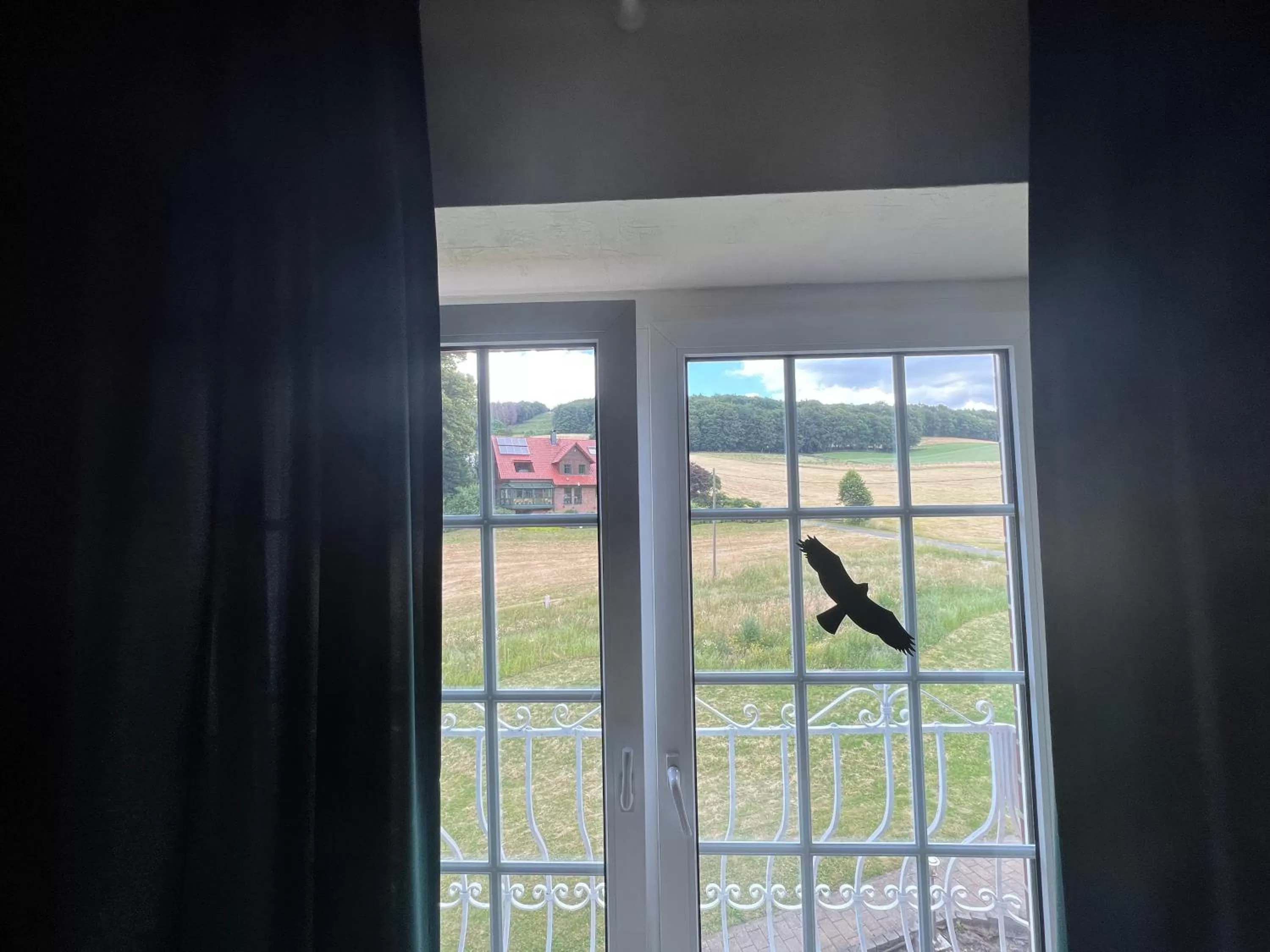 Garden view in Hotel Rehkitz