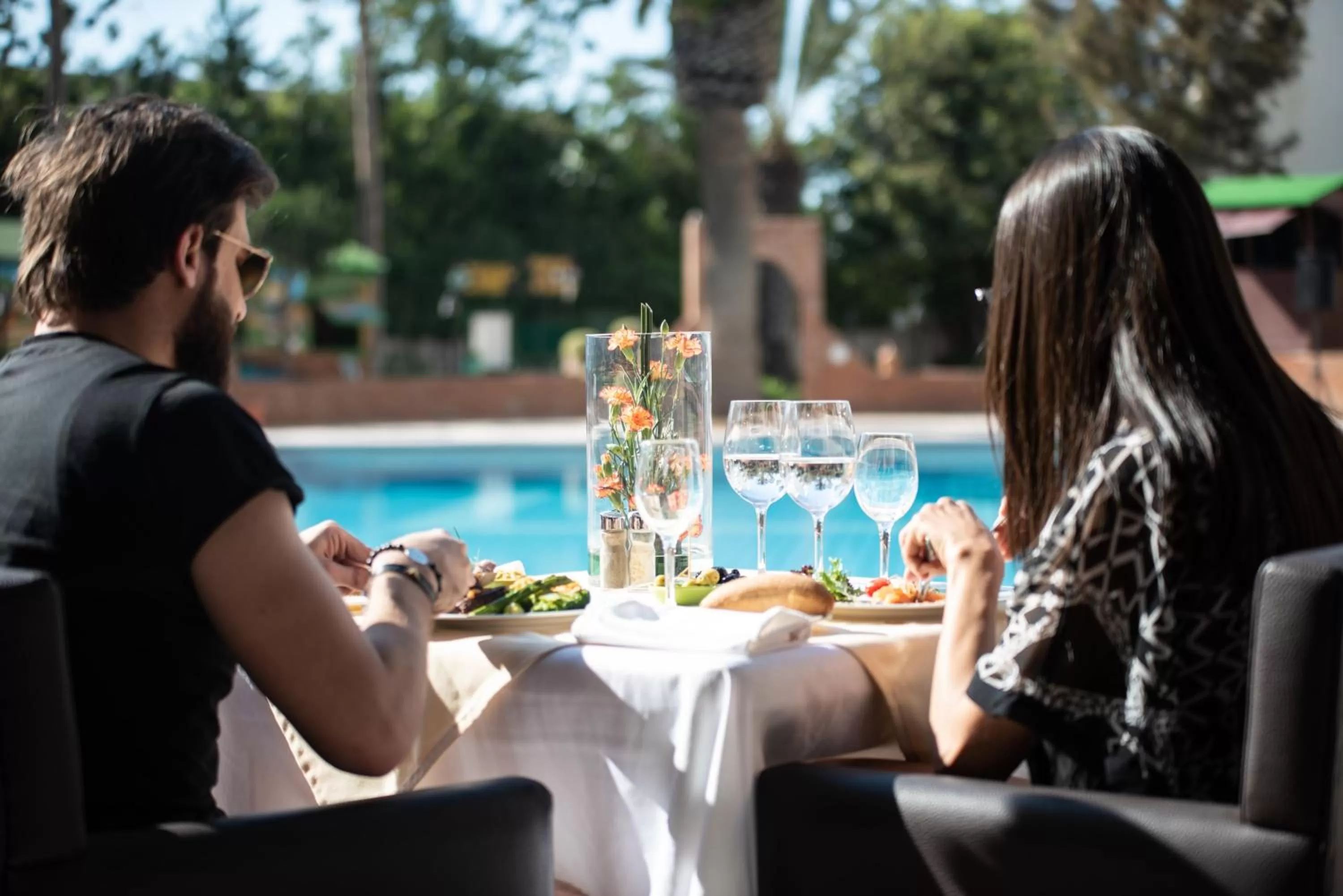 Swimming pool in Hotel Argana Agadir