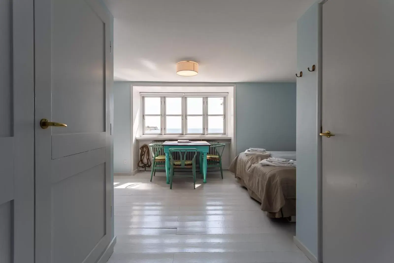 Double Room with Sea View in Rødvig Kro og Badehotel Double Room with Sea View in Rødvig Kro og Badehotel