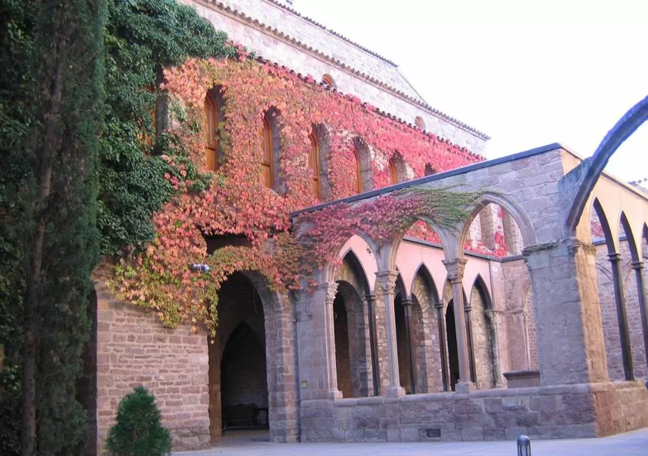 Patio in Parador de Cardona