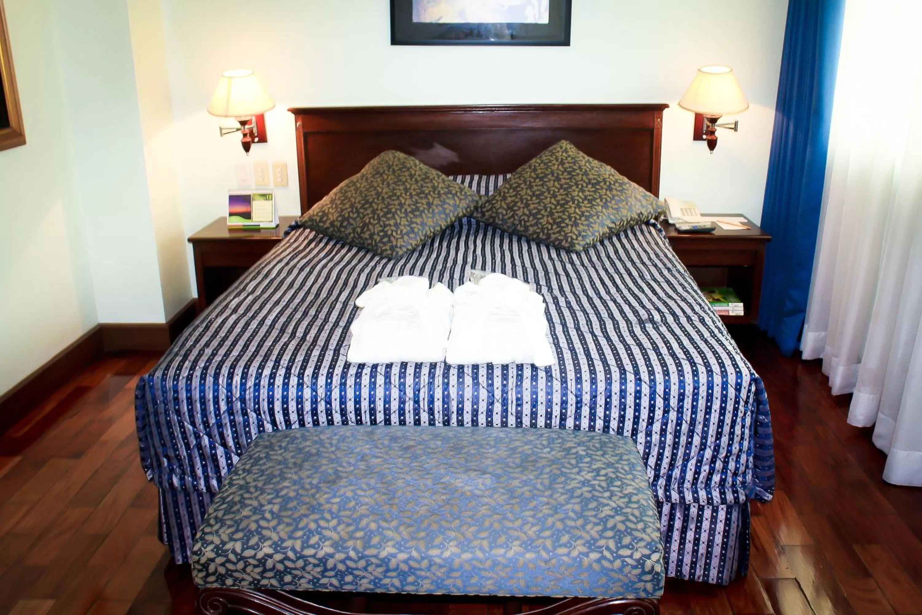 Bed in CityState Tower Hotel