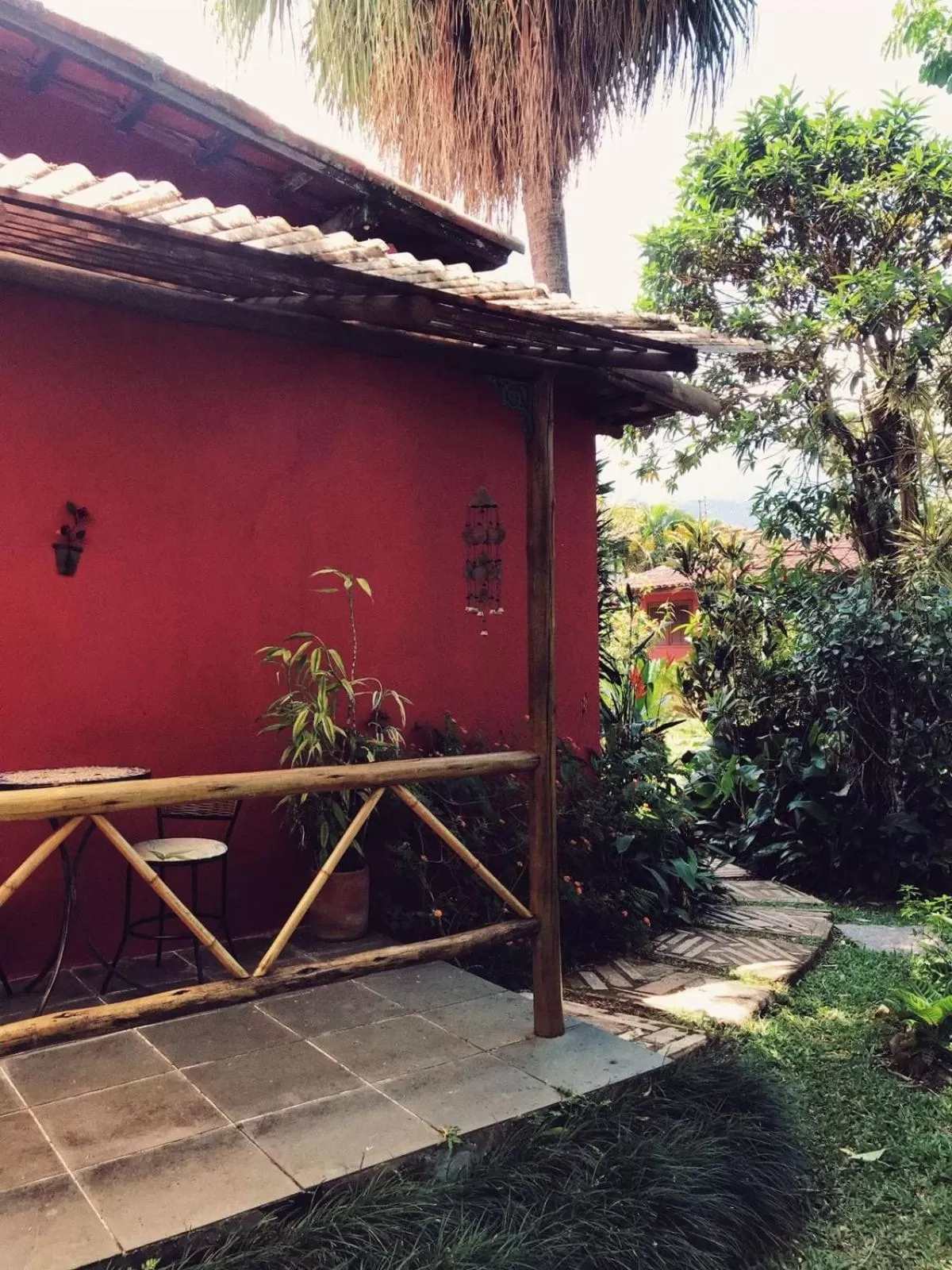 Patio in Pousada Canto Bella Terra