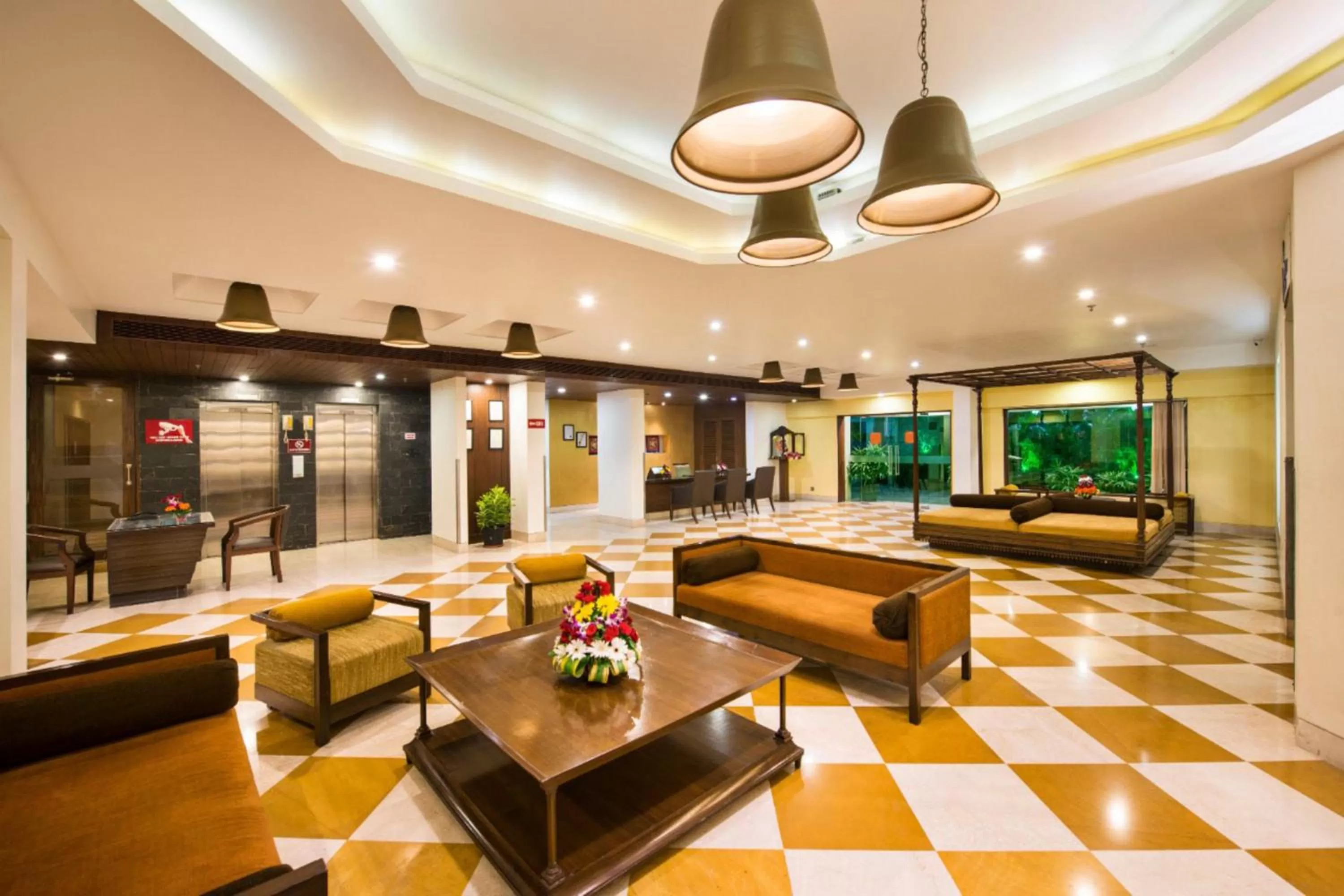 Lobby or reception in Hotel Abigail Goradia's