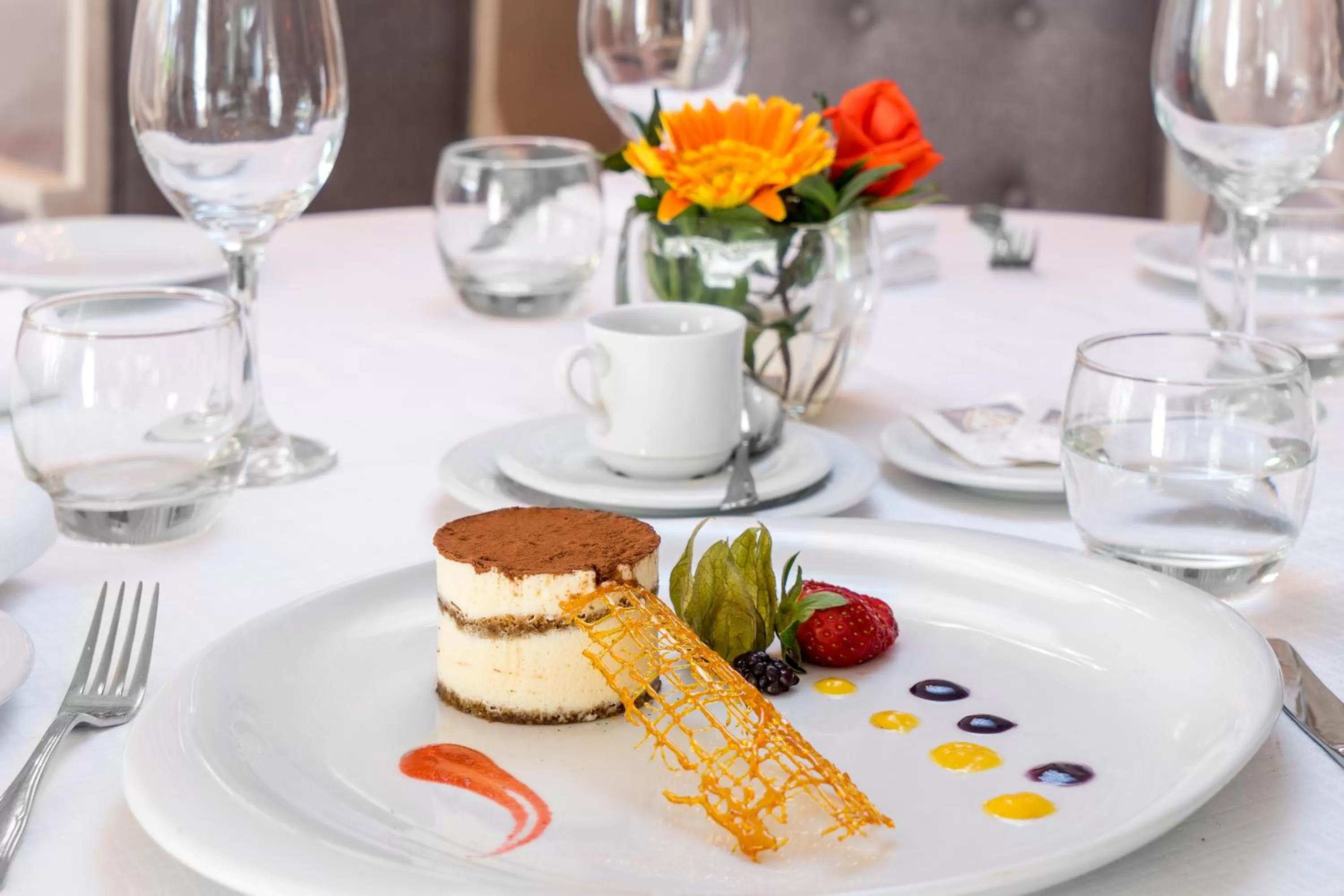 Lunch in Hôtel Club Val d'Anfa Casablanca Ocean view