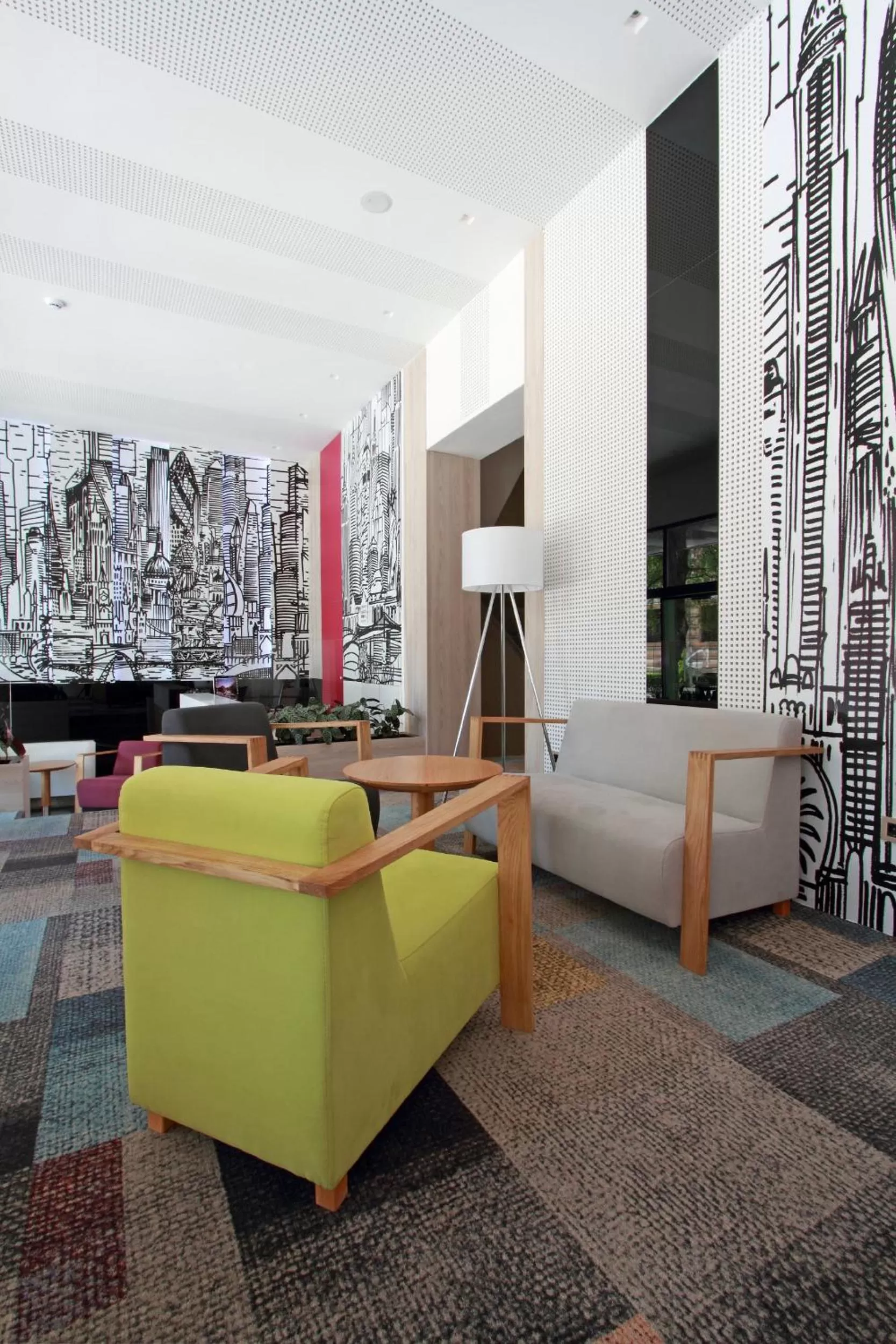 Lobby or reception in Hotel Cosmopolit