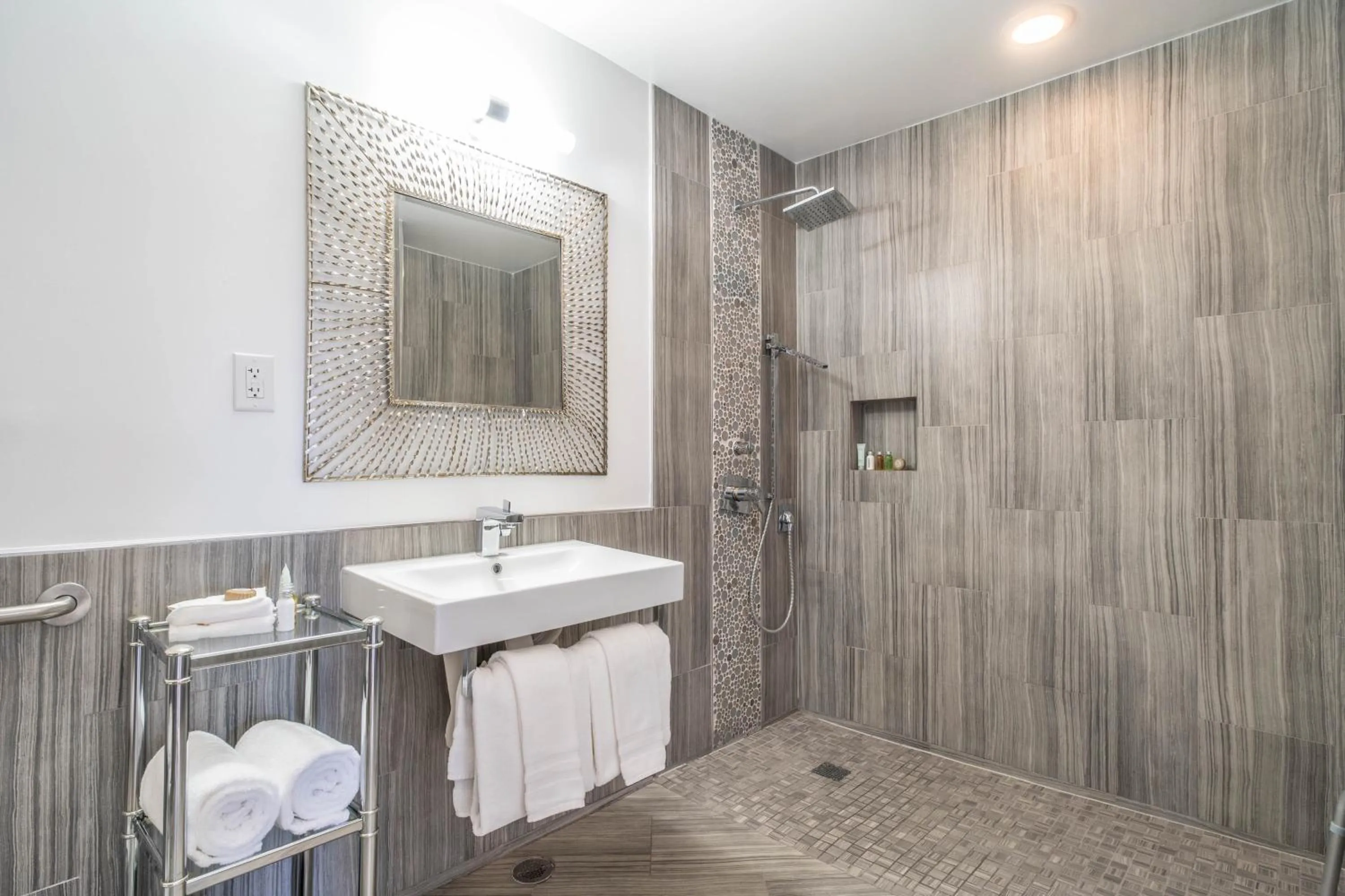 Bathroom in Aqua Soleil Hotel and Mineral Water Spa