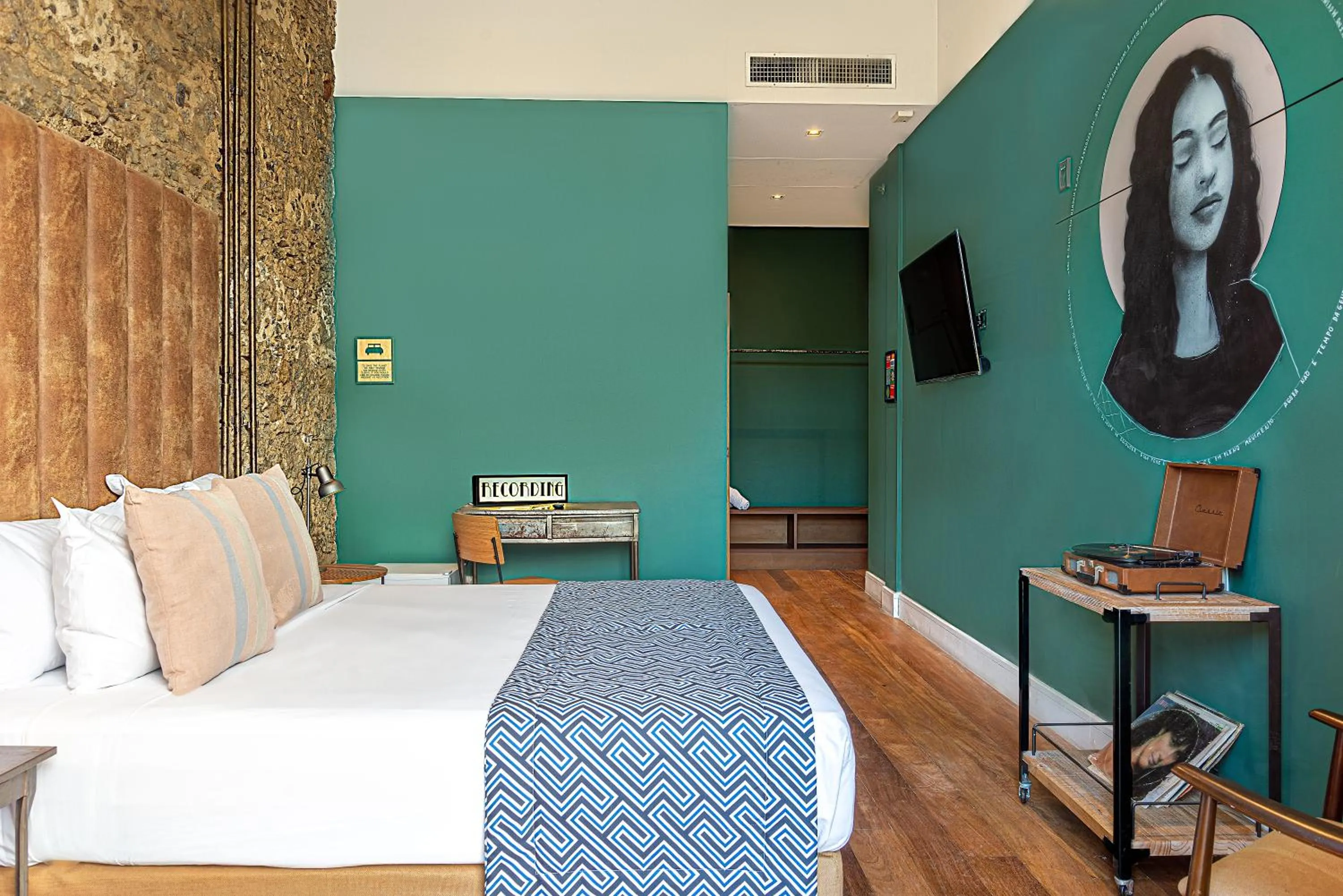 Bed in Selina Lapa Rio de Janeiro