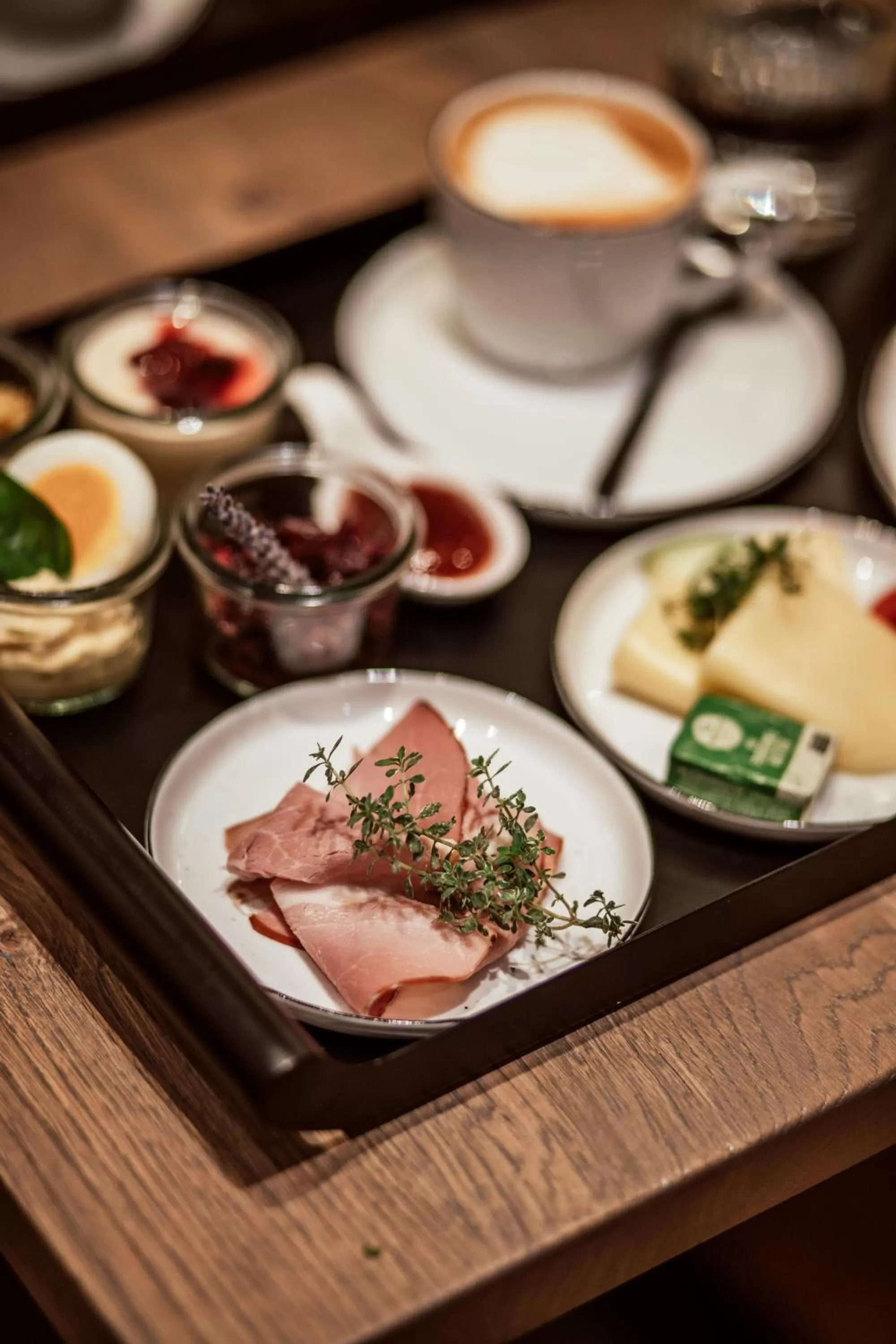 Breakfast in the salt townhouse