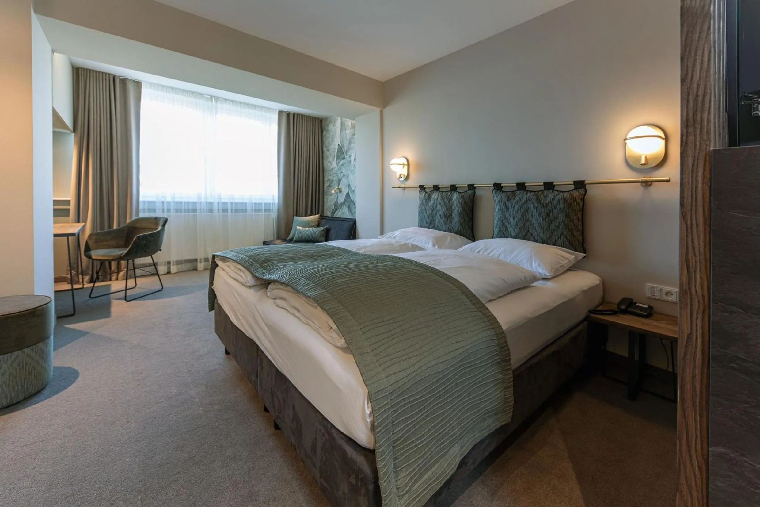 Photo of the whole room, Bed in Parkhotel Schmid