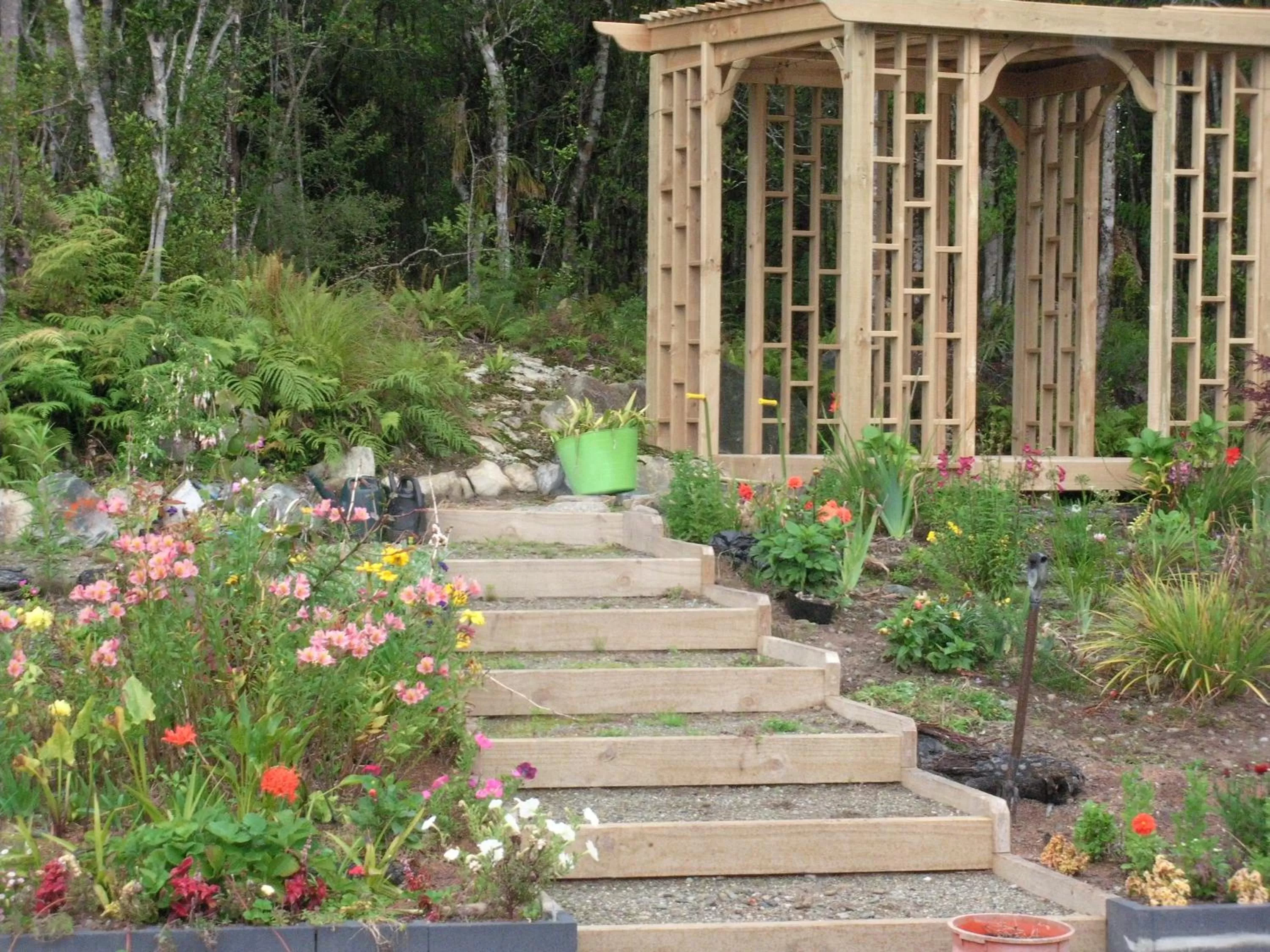 Garden in Mahinapua Retreat B&B