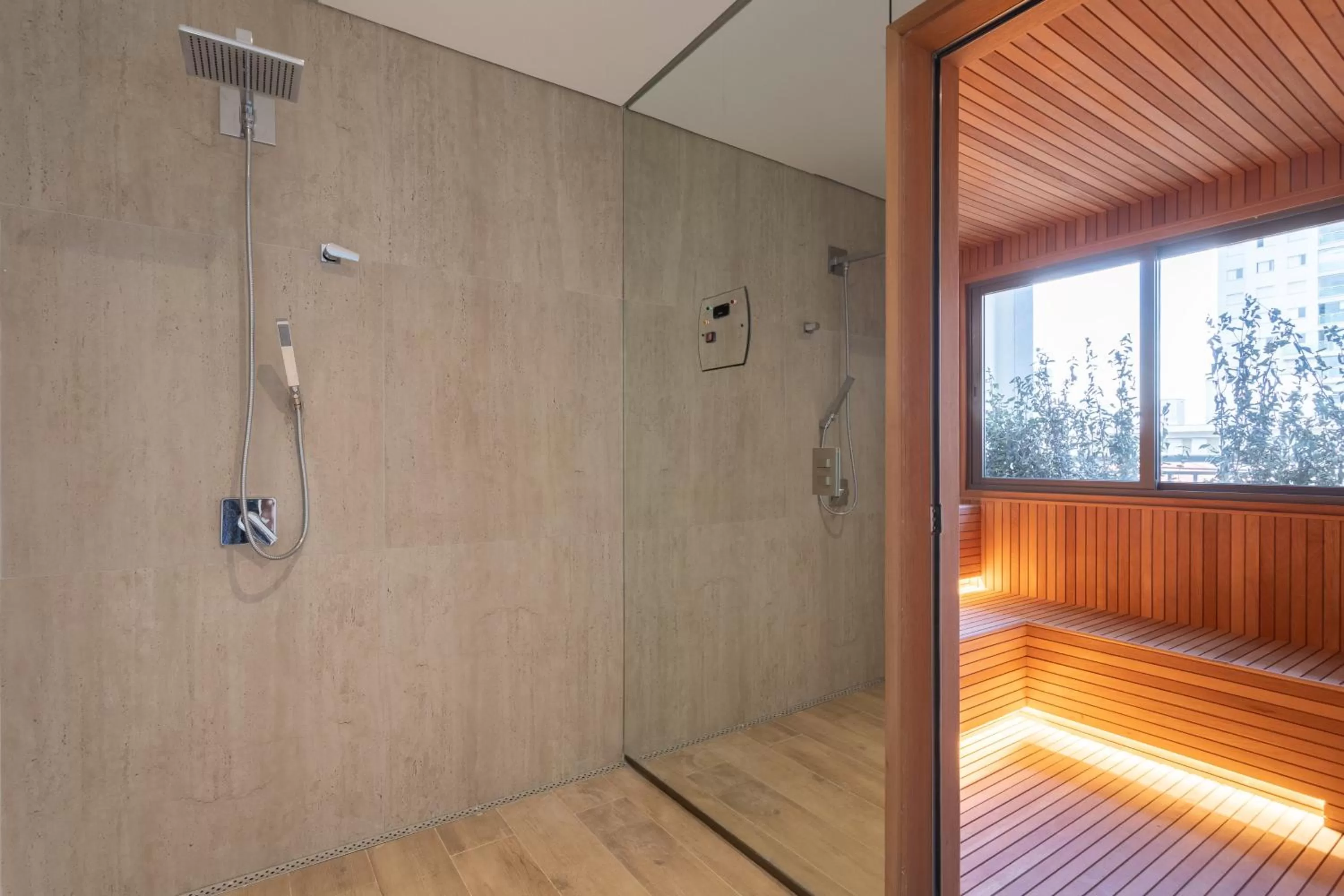 Sauna in Charlie Hotel Atmosfera Paulista