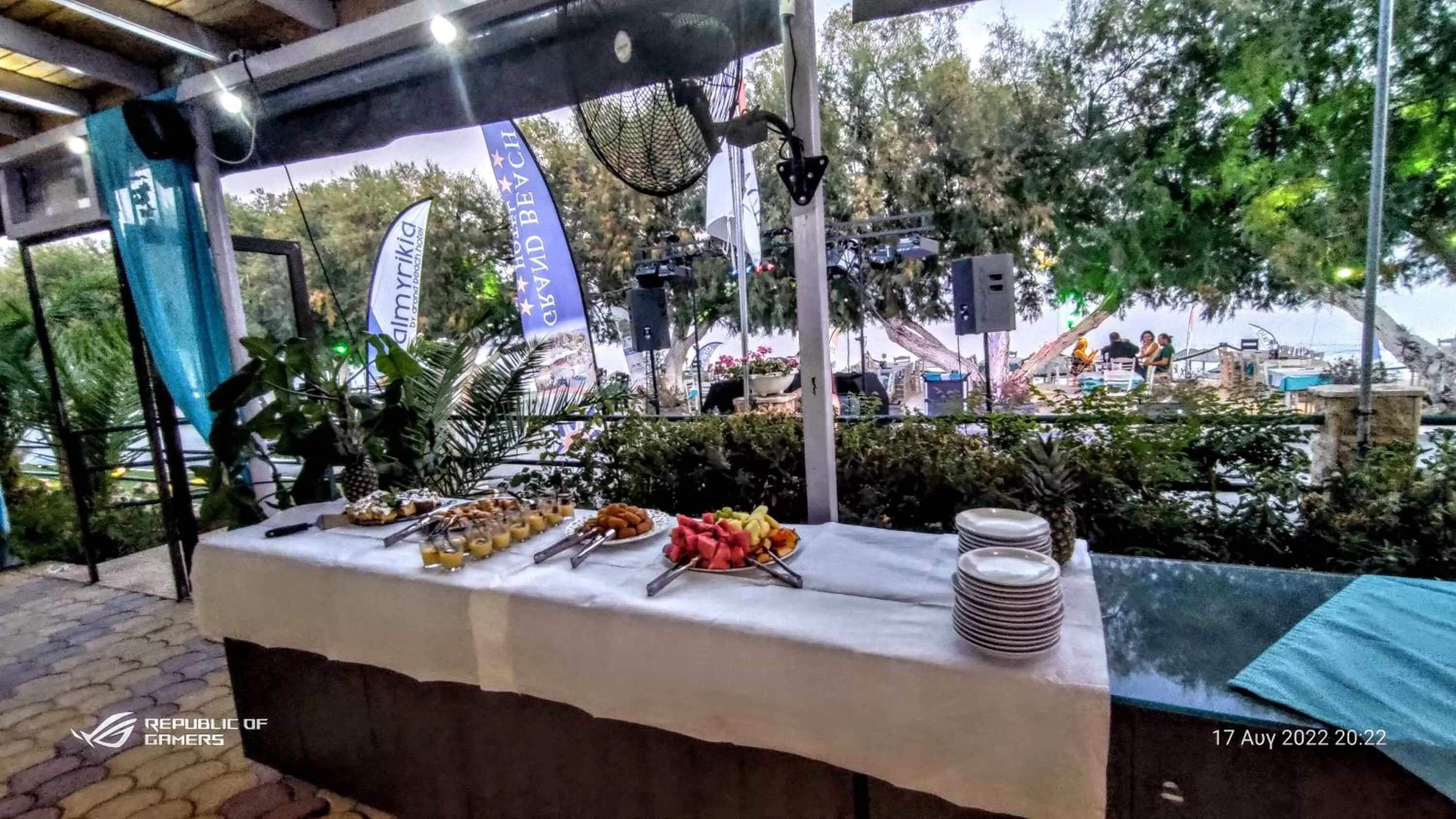 Restaurant/places to eat in Thassos Hotel Grand Beach