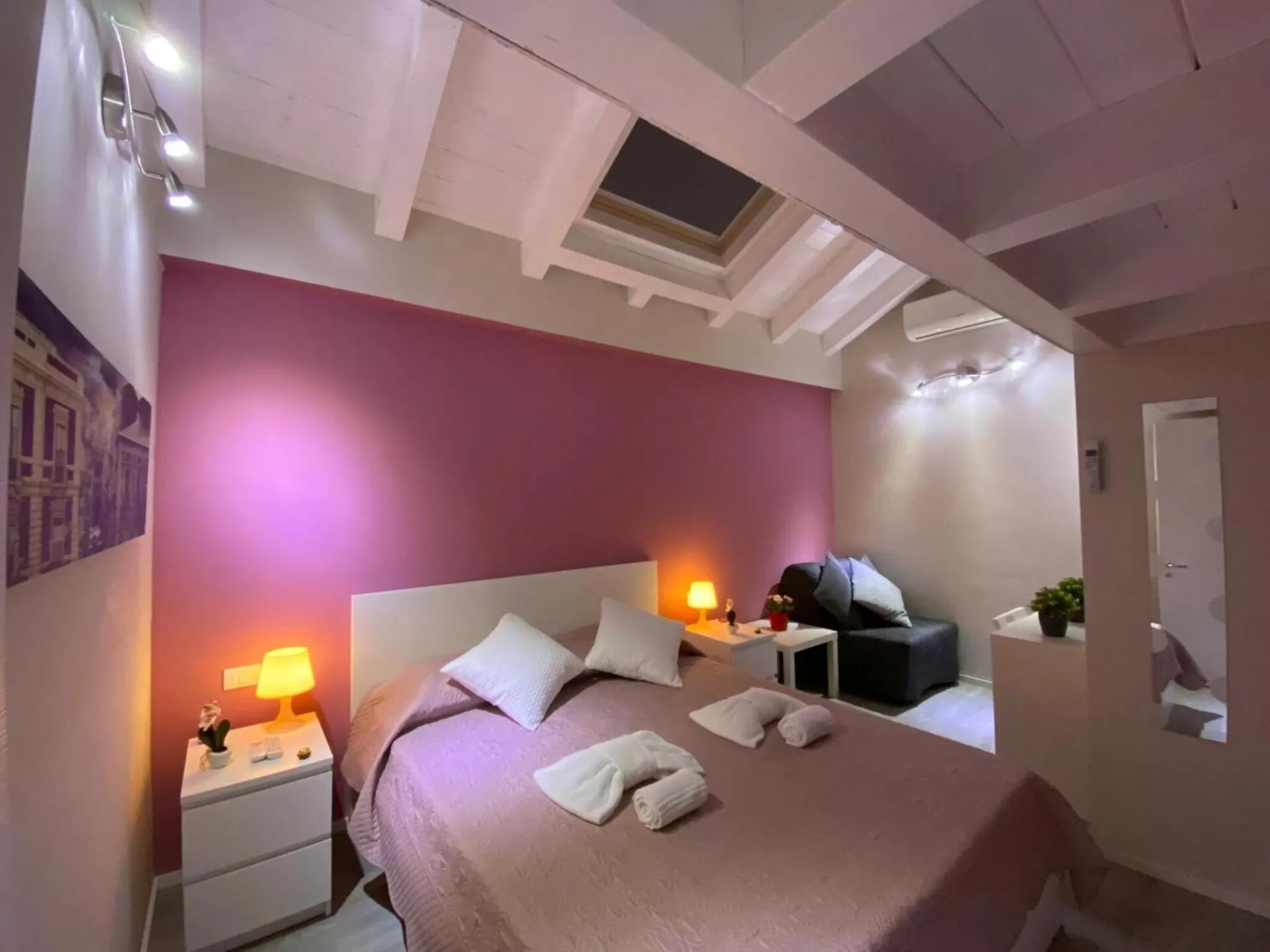 Bedroom, Bed in Bnb Archimede