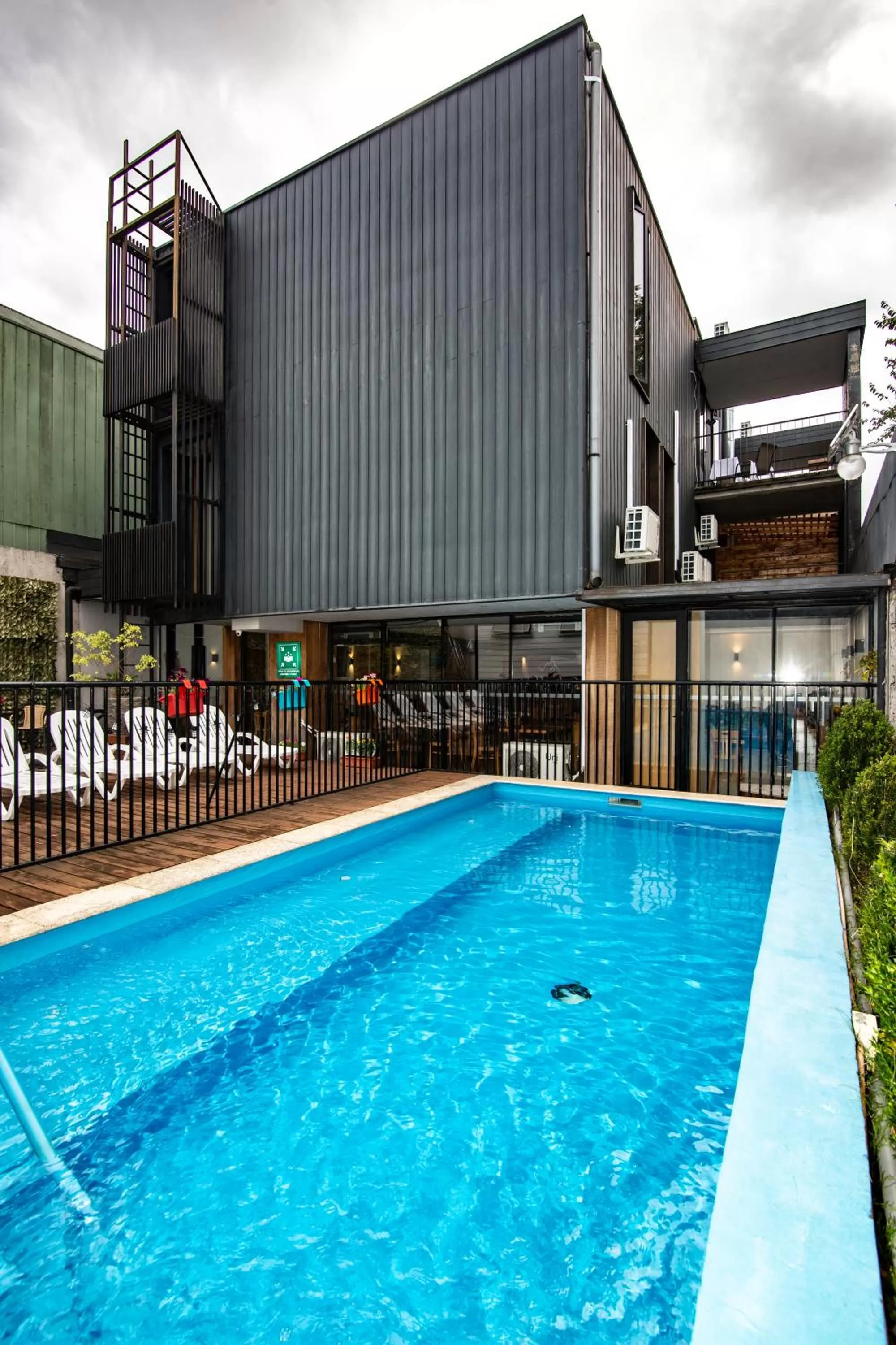 Swimming pool in Hotel Cumbres del Sur