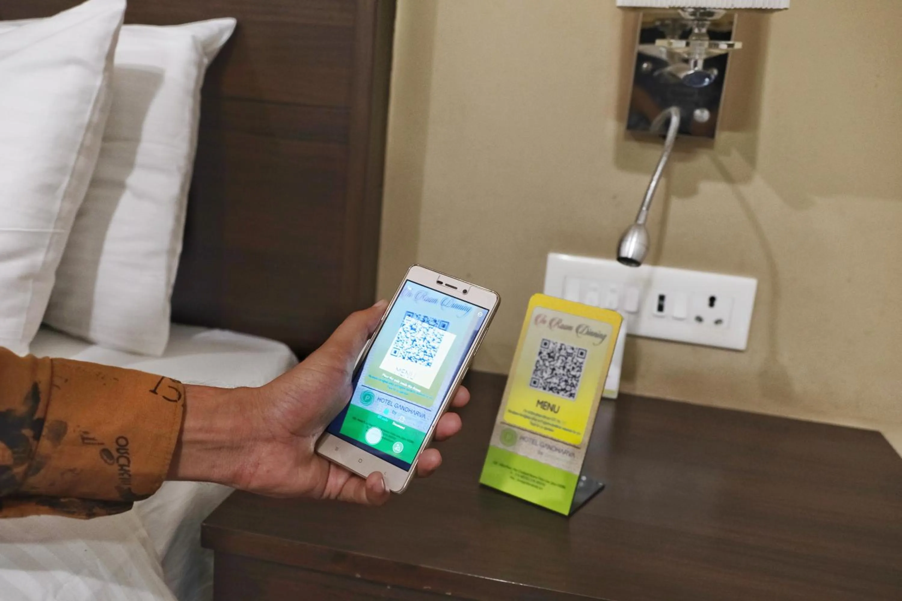 Food close-up in Hotel Gandharva- A Green Hotel