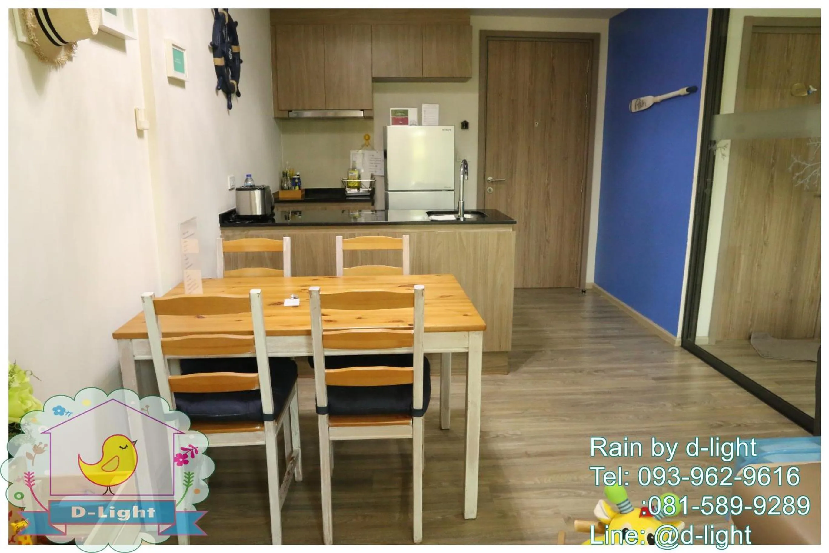 Kitchen or kitchenette in Rain Cha-am Hua Hin by D-light