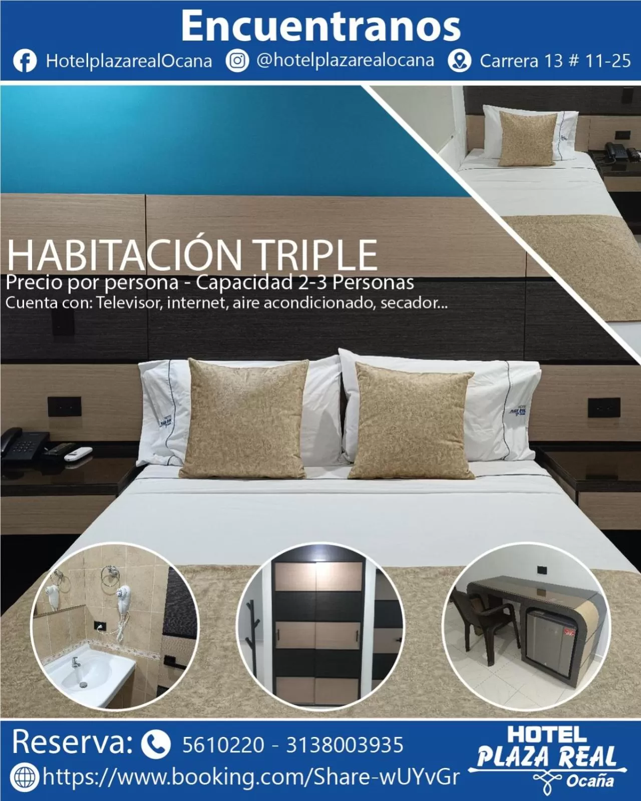 Twin Room in Hotel Plaza Real Ocaña