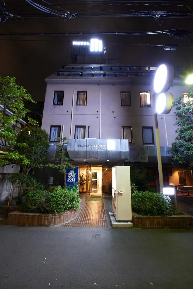 Facade/entrance in Hotel Empire in Shinjuku