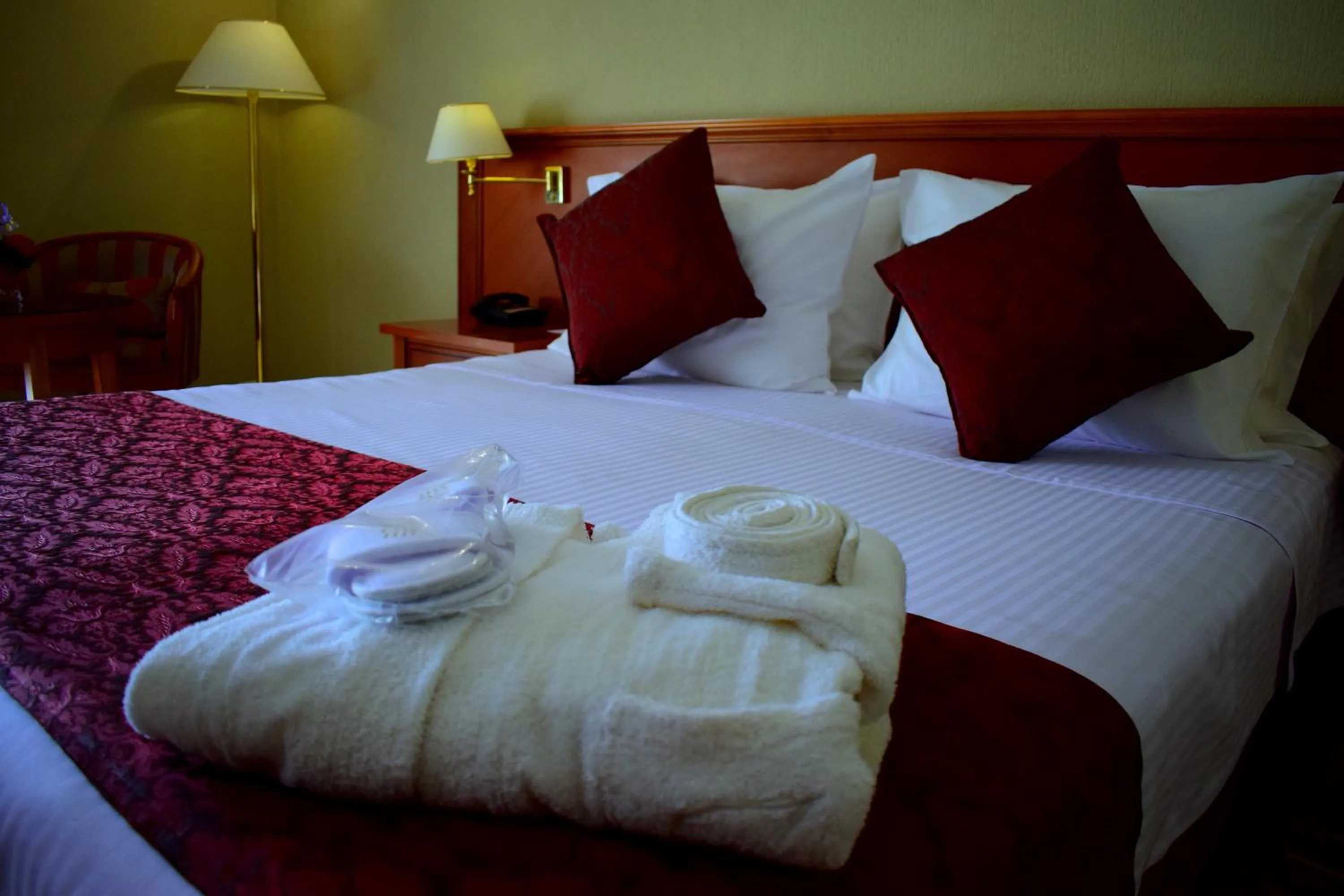 Bed in Golden Carthage Hotel Tunis