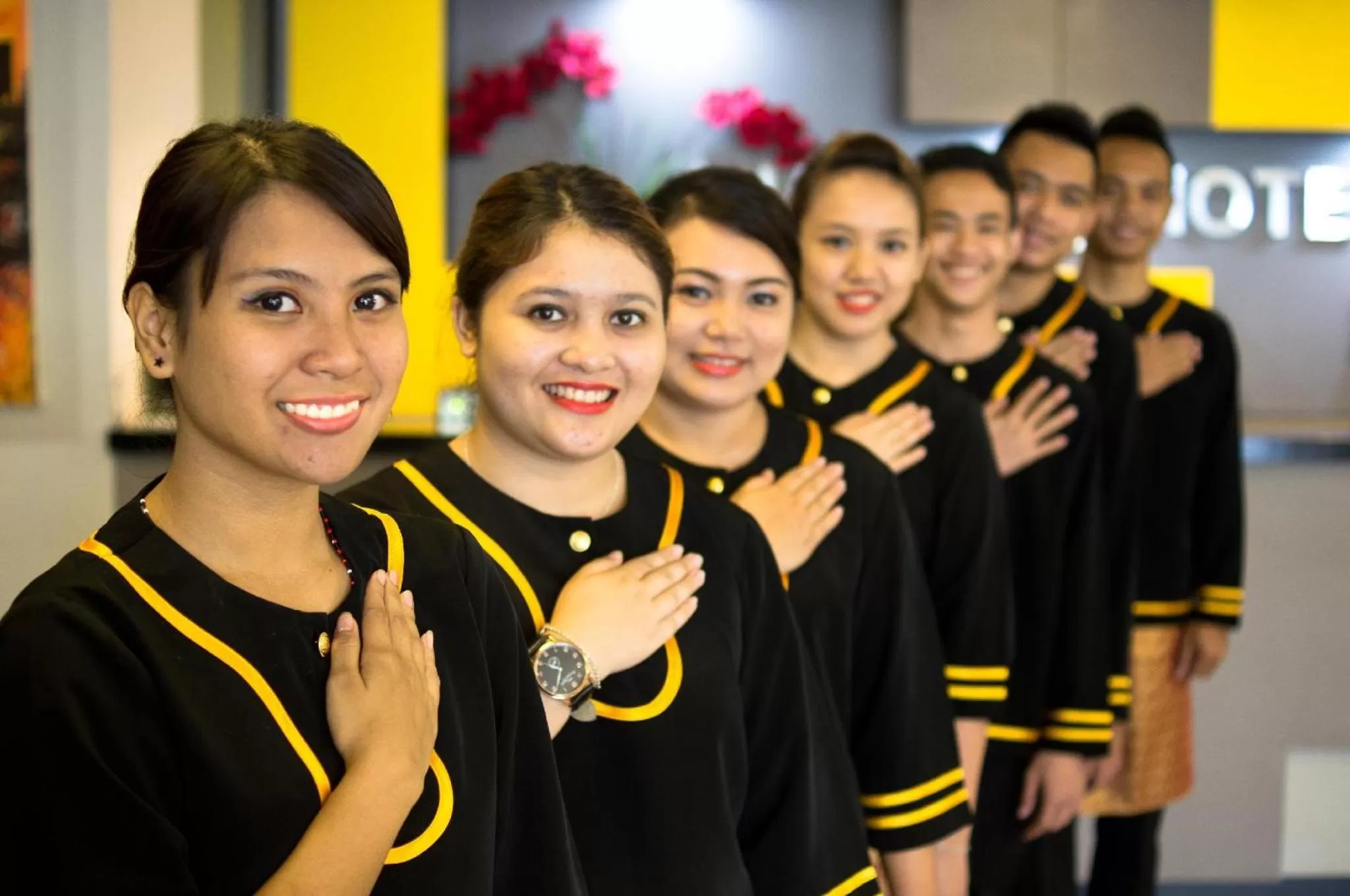 People in Ajang Hotel