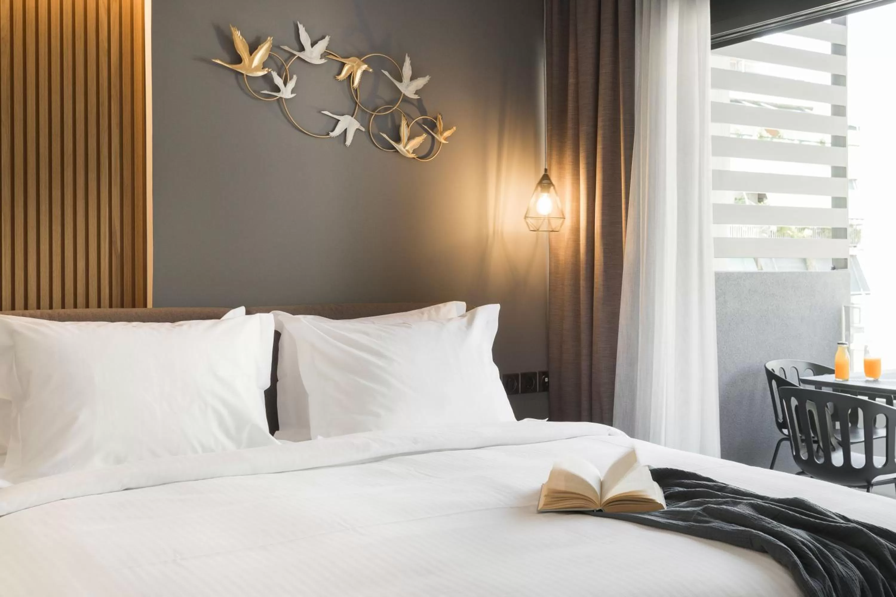 Bed in LUX&EASY Athens Downtown Apartments