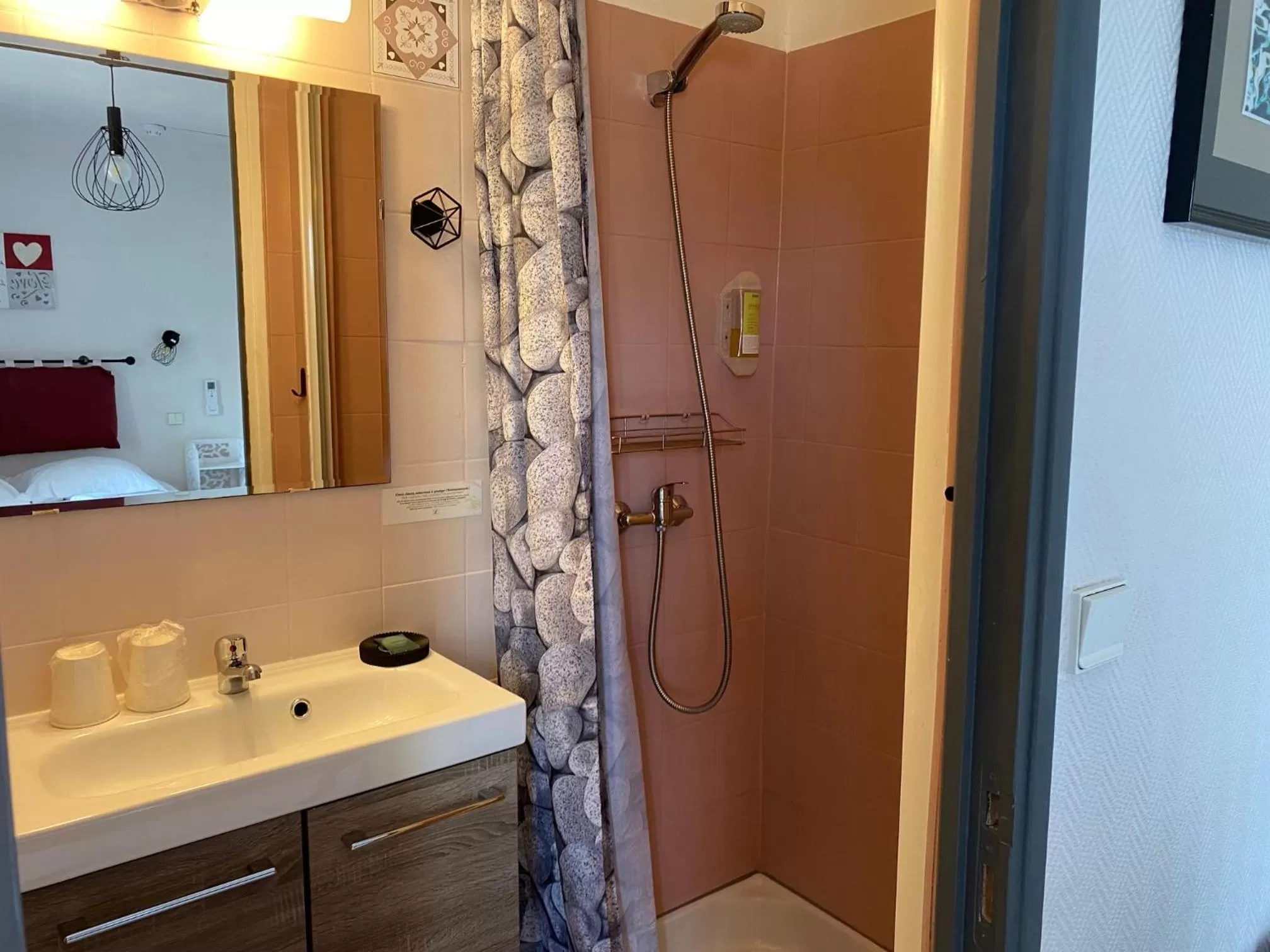 Bathroom in Hostellerie De La Source