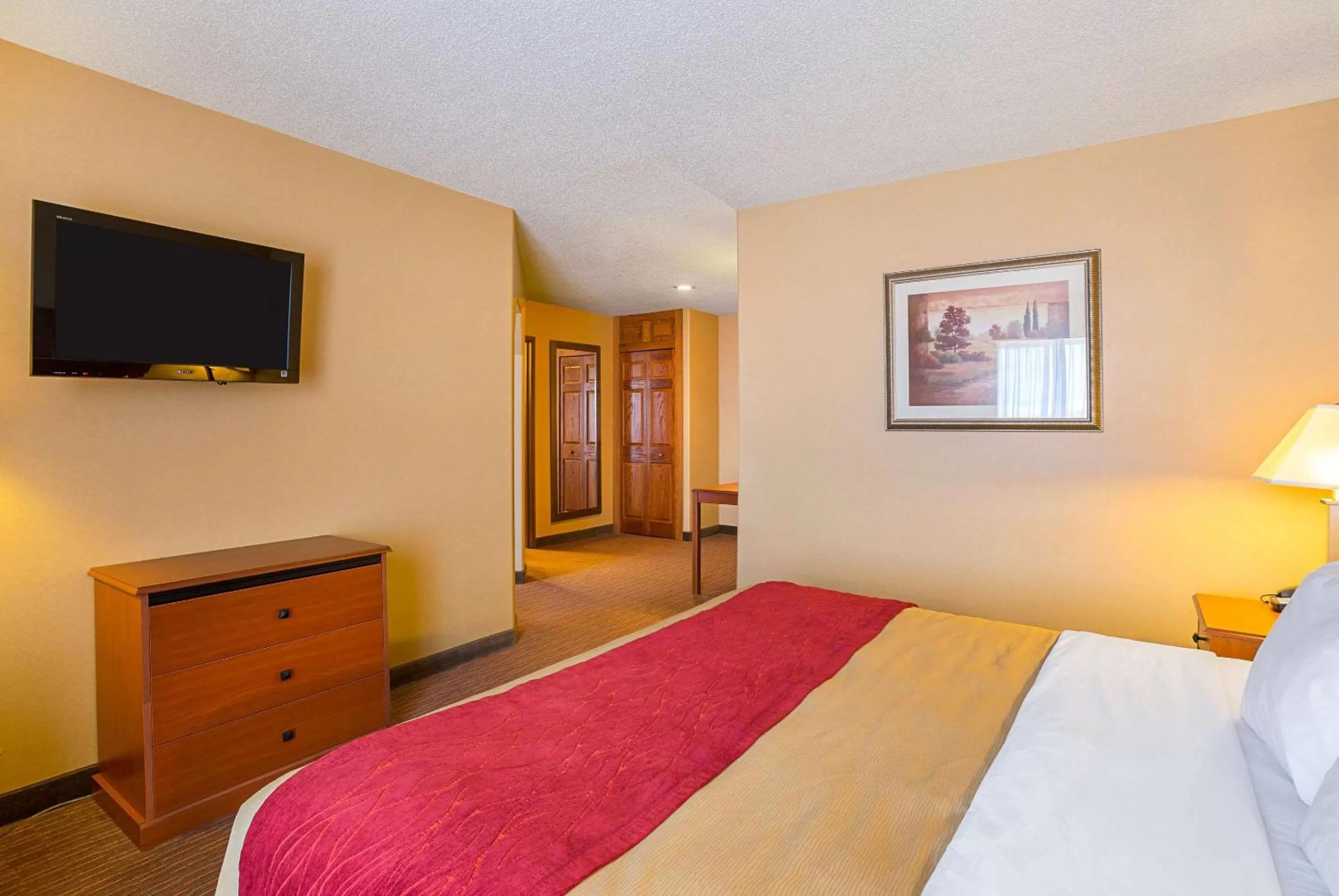 Photo of the whole room, Bed in Quality Inn York