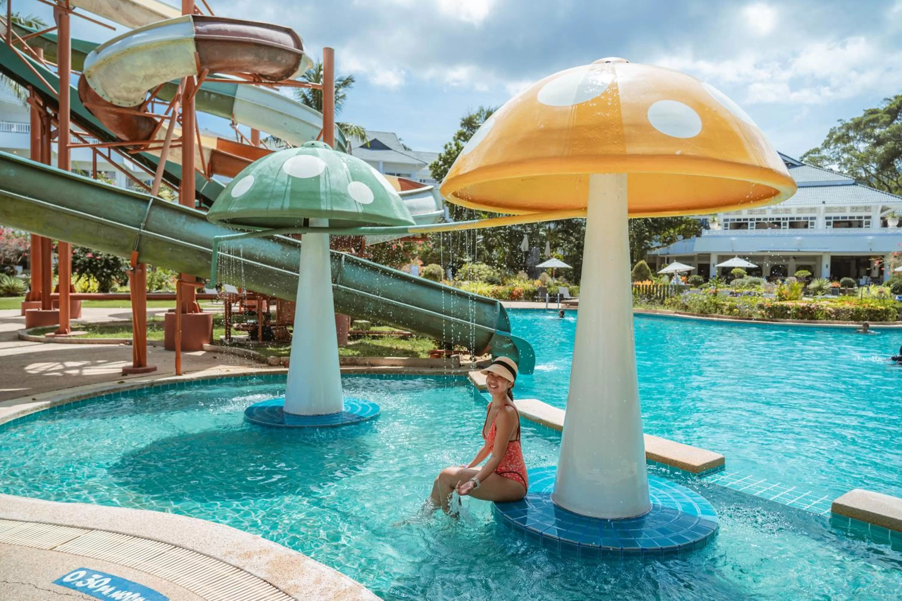 Aqua park in Thavorn Palm Beach Resort Phuket