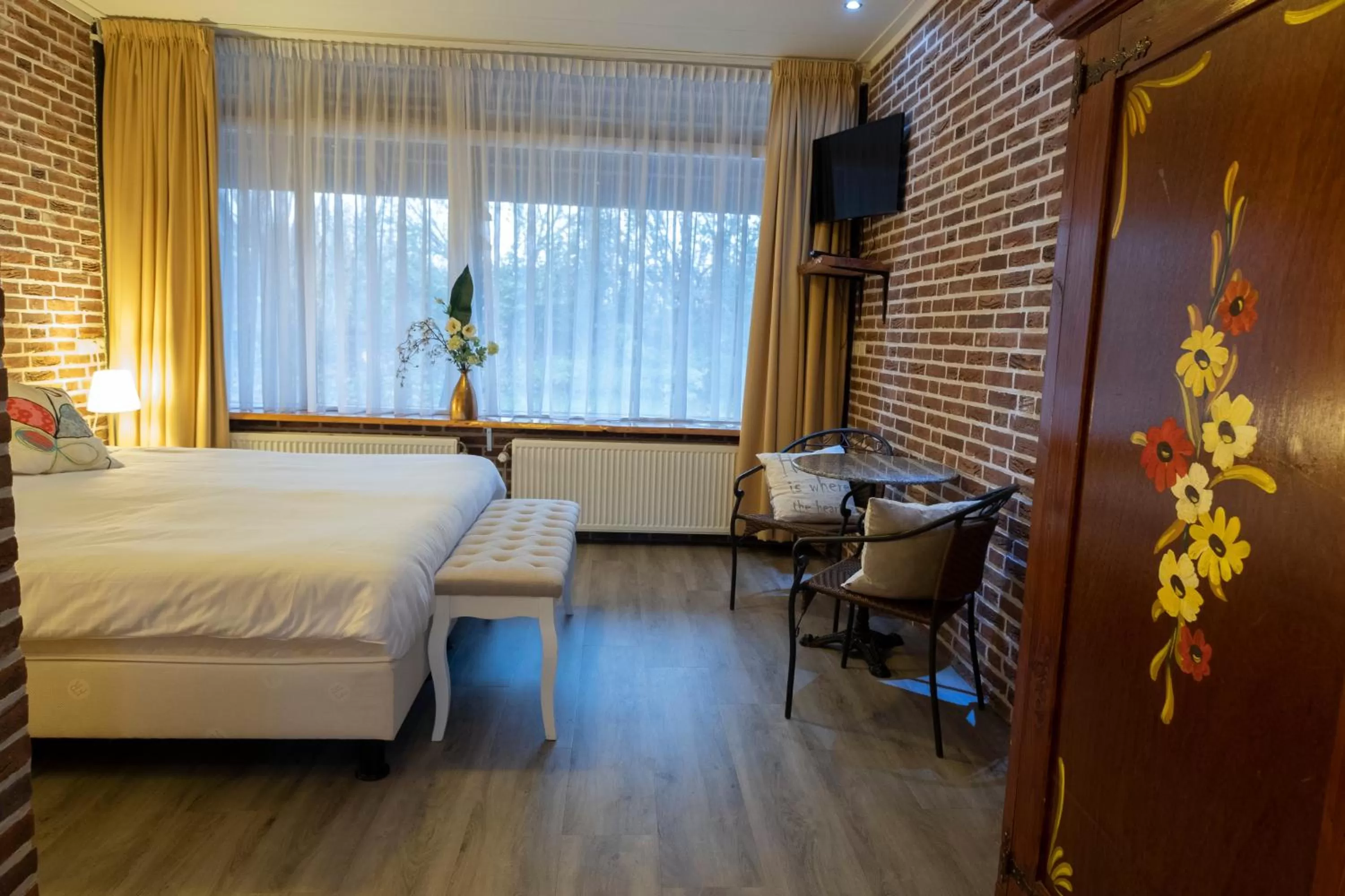 Photo of the whole room, Bed in Buitengoed de Panoven