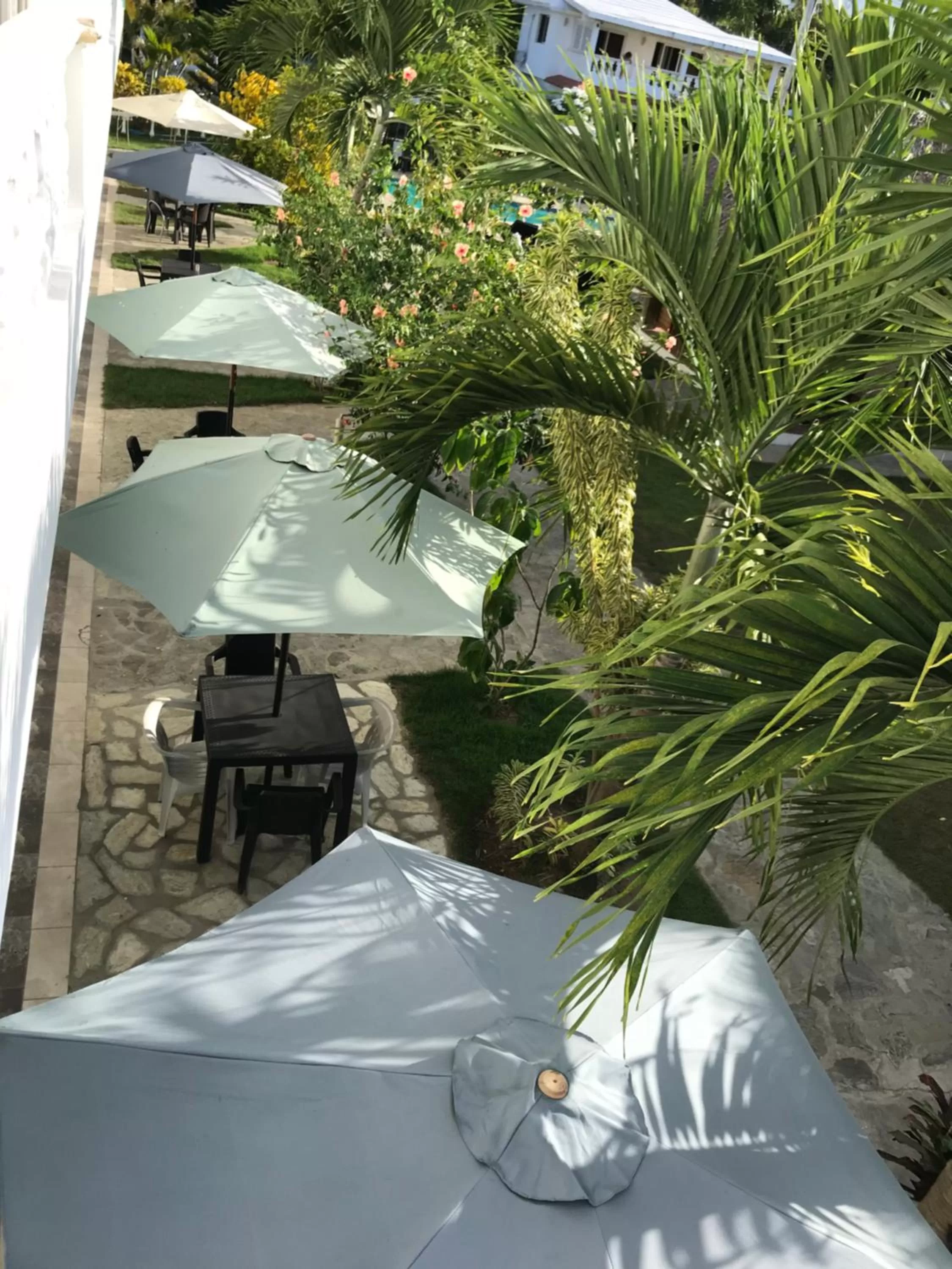 Patio in Diamond Hotel Cabarete