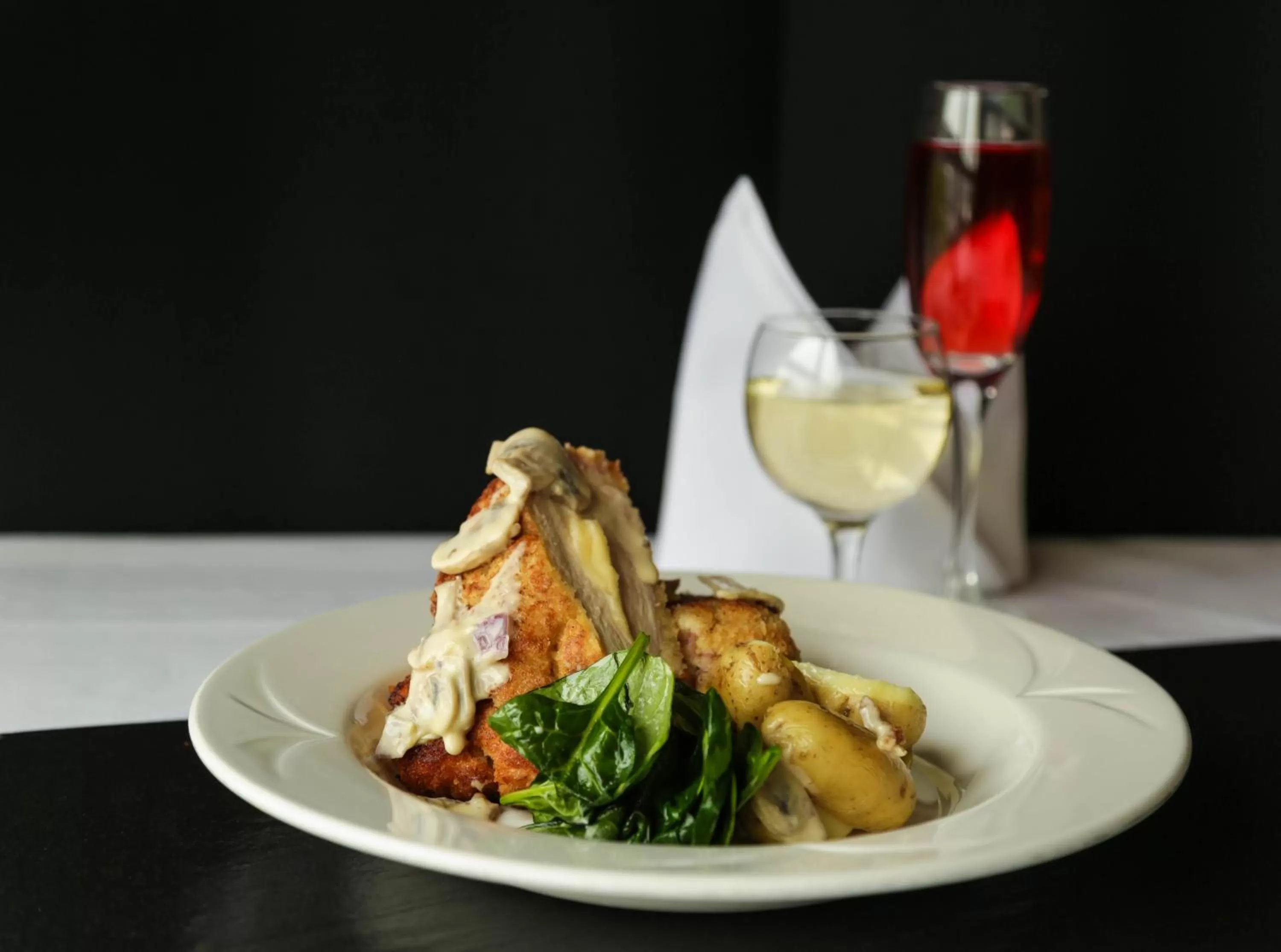 Food close-up in Garrison Hotel