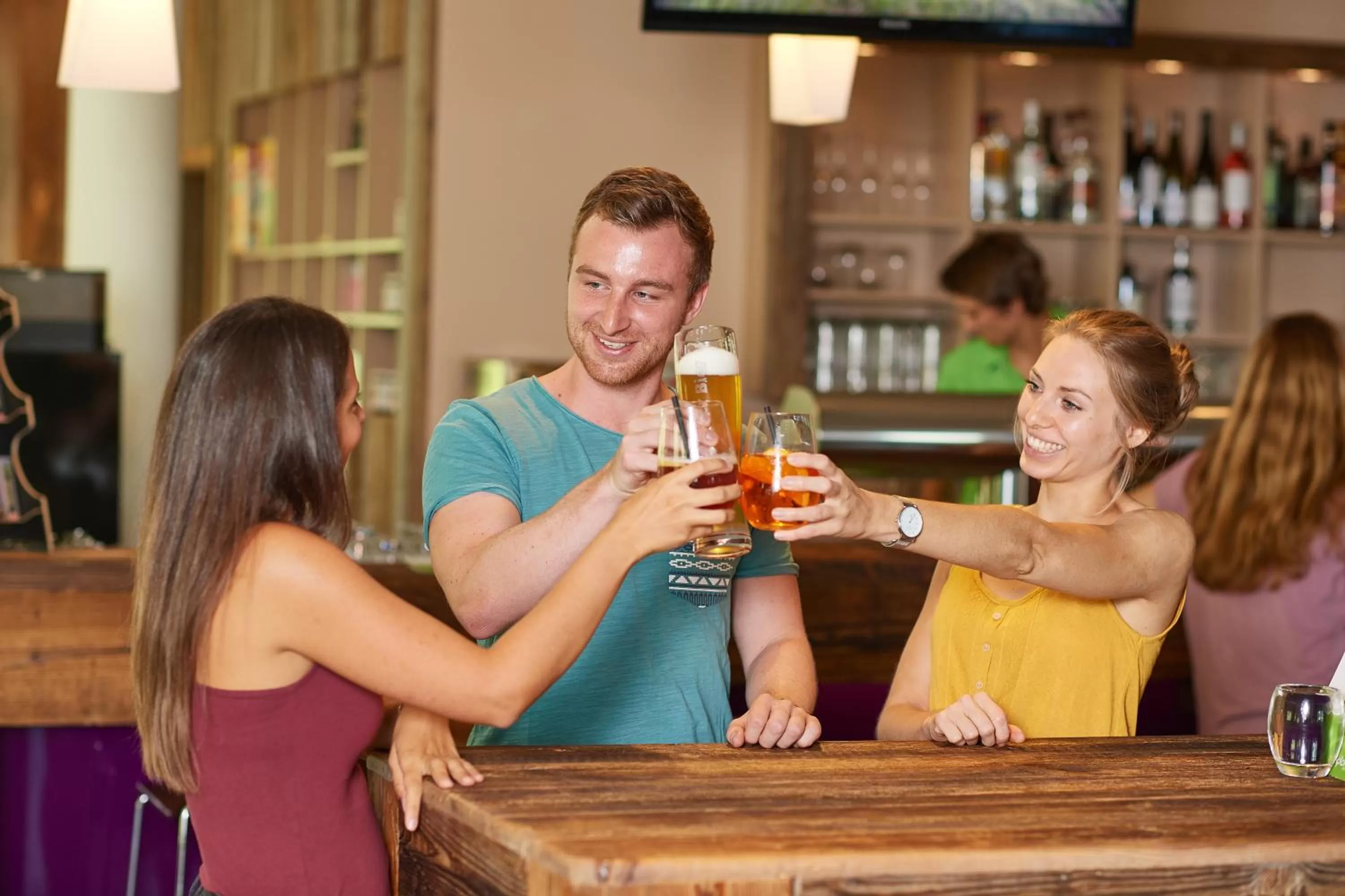 Lounge or bar in Explorer Hotel Garmisch
