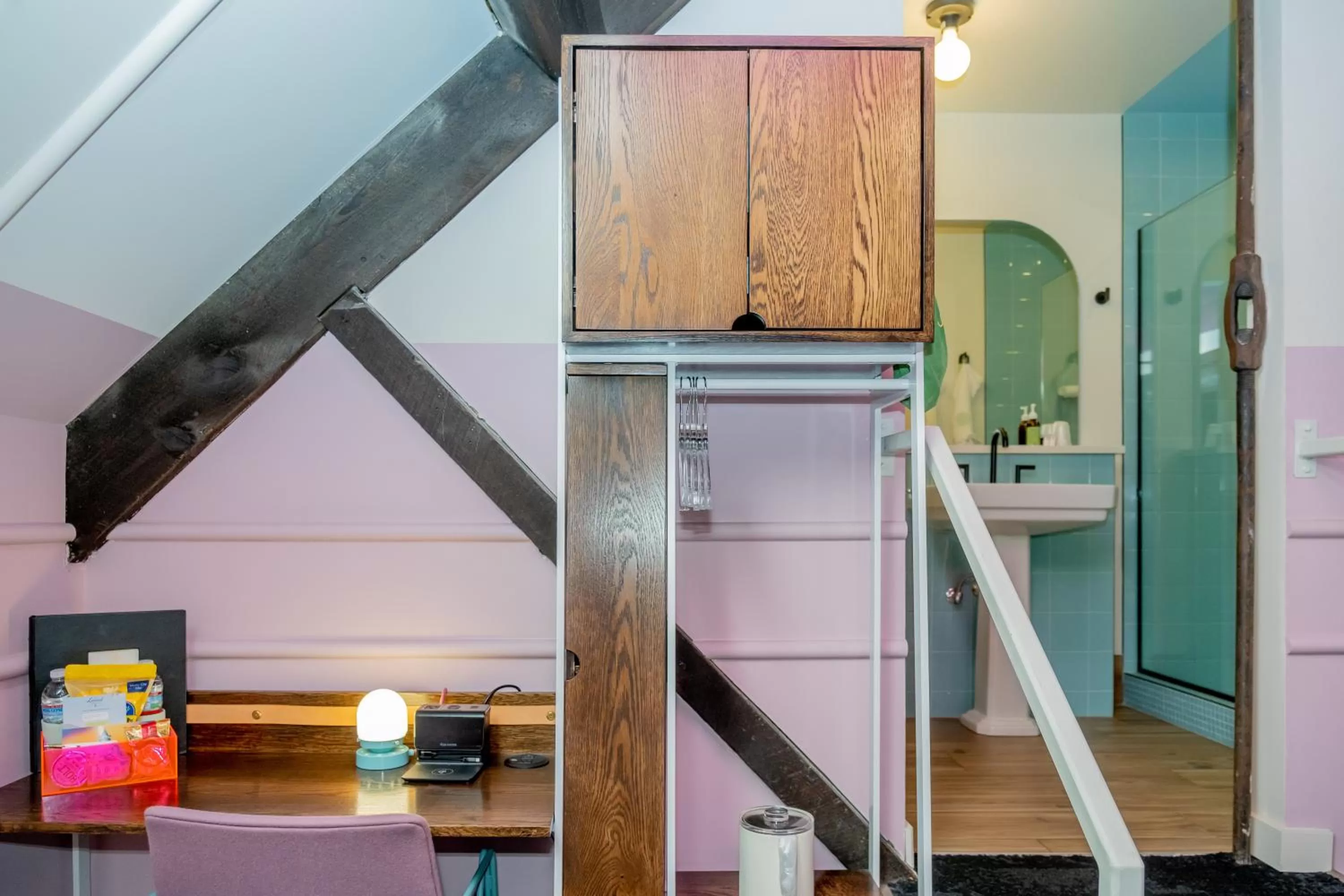 wardrobe in The Russell