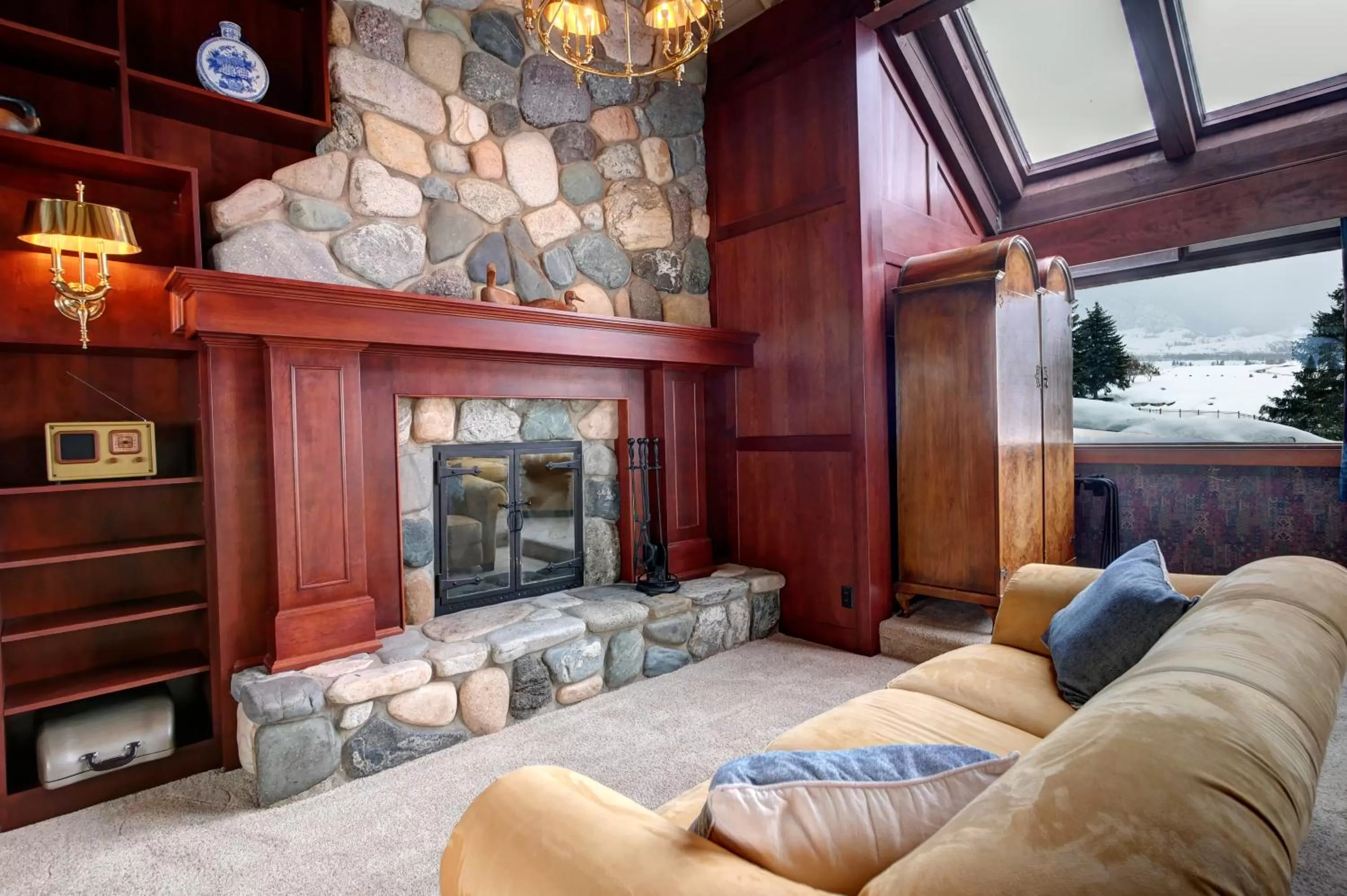 Seating area in Casia Lodge and Ranch