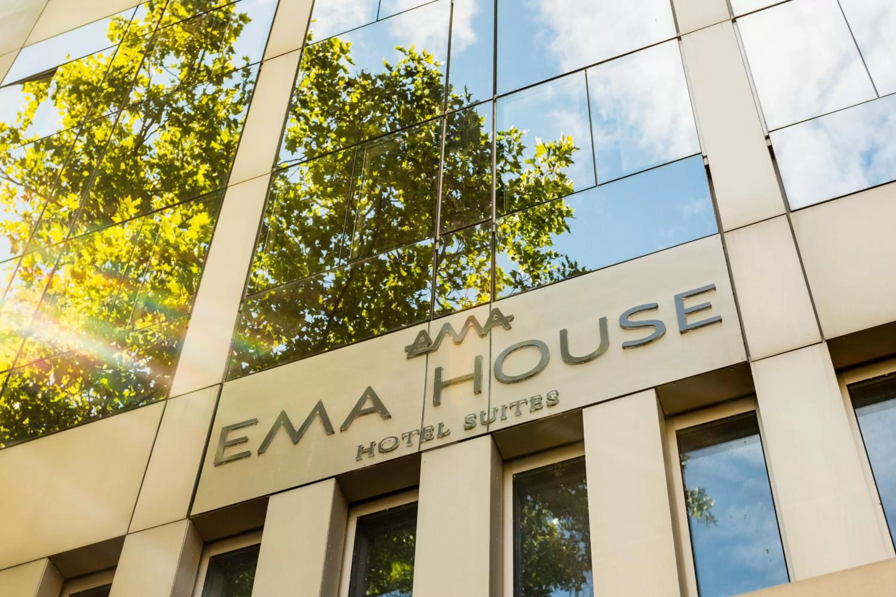 Facade/entrance in EMA House Hotel Suites