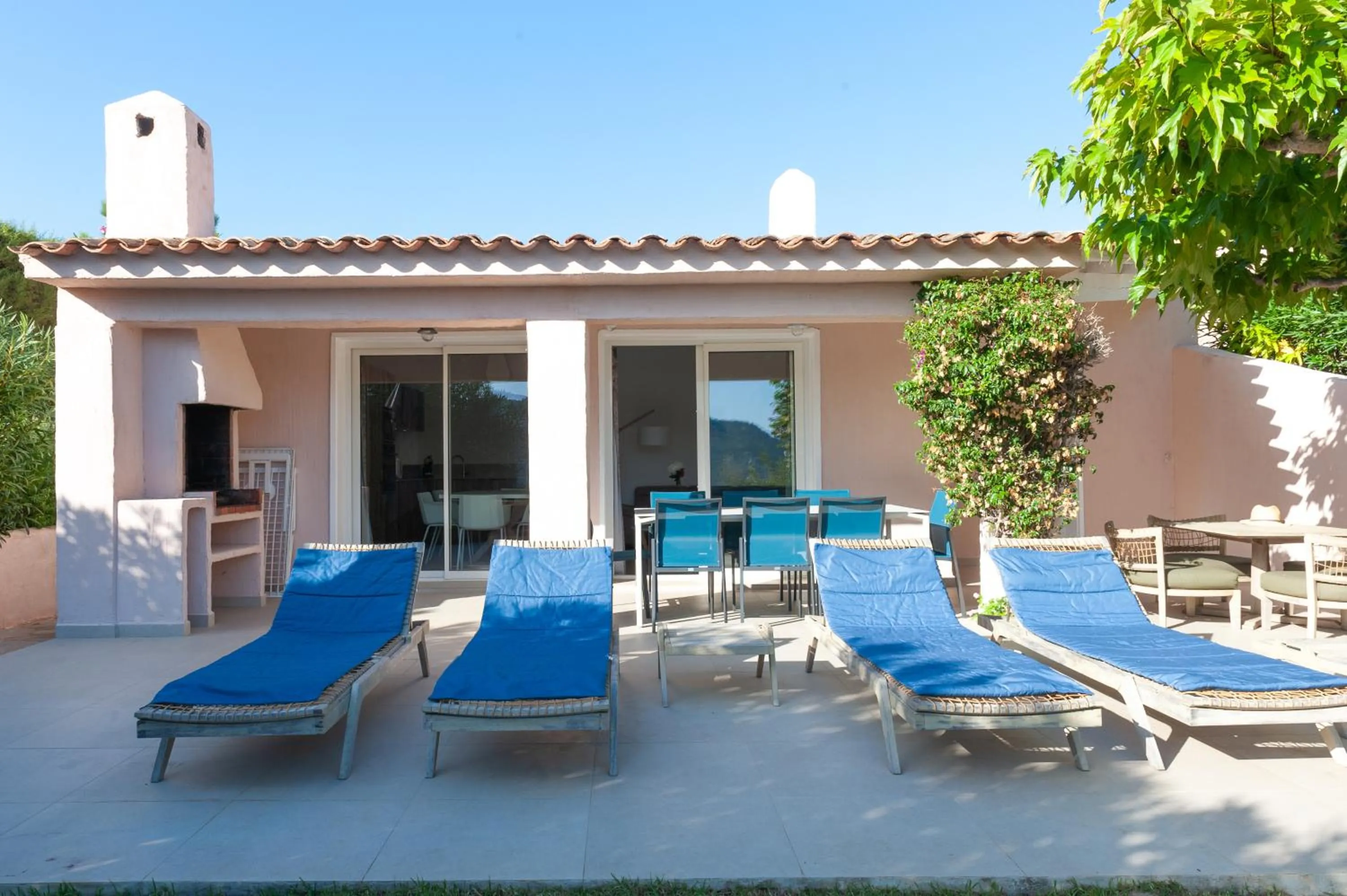 Patio in Résidence Marina Di Santa Giulia