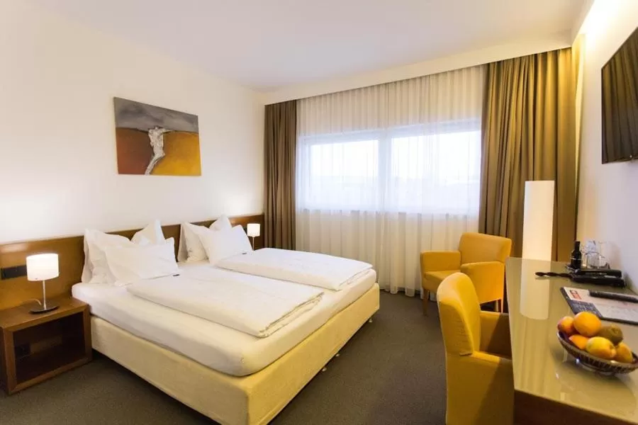 Bed in Hotel & Restaurant Christkindlwirt