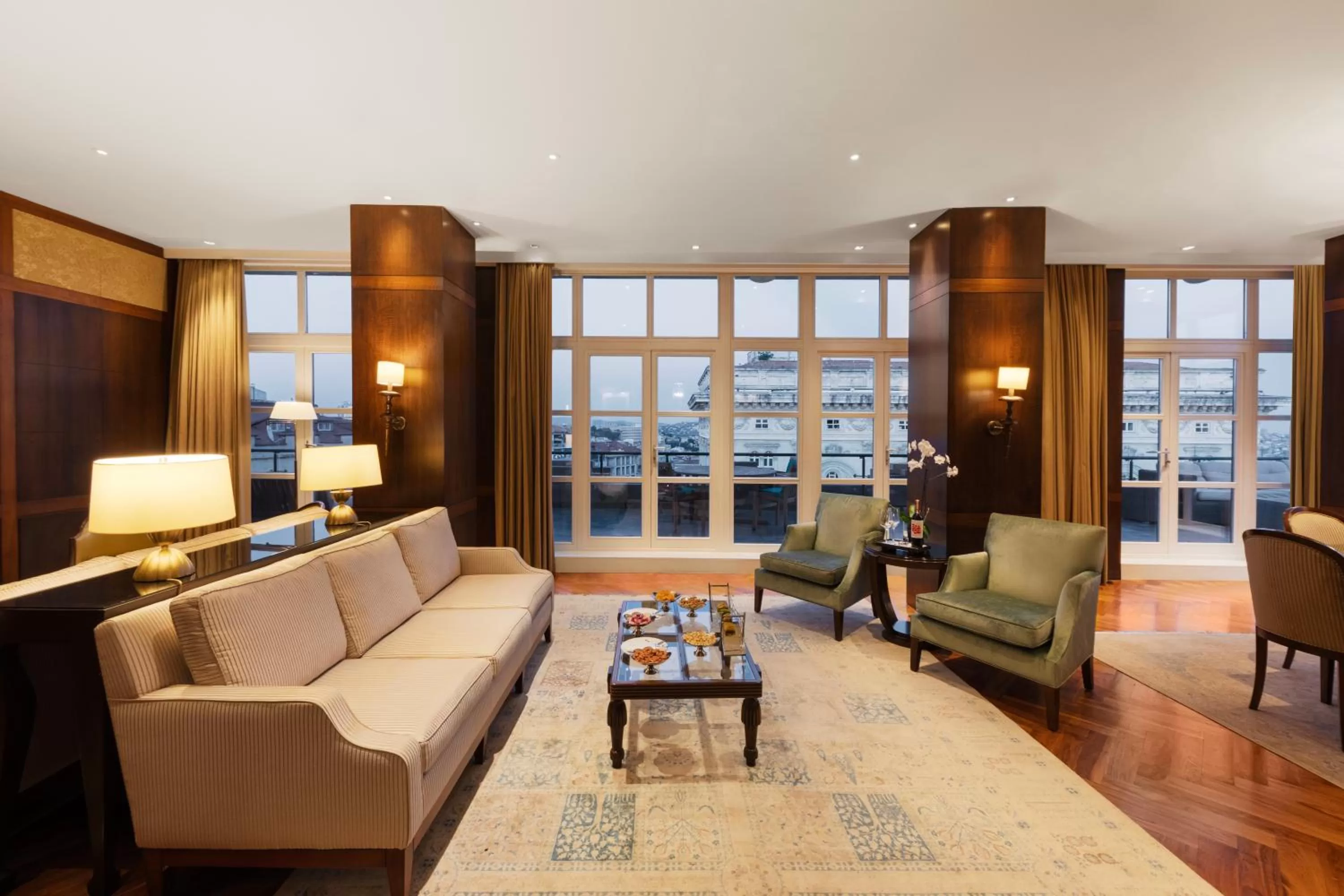 Living room in Park Hyatt Istanbul - Macka Palas