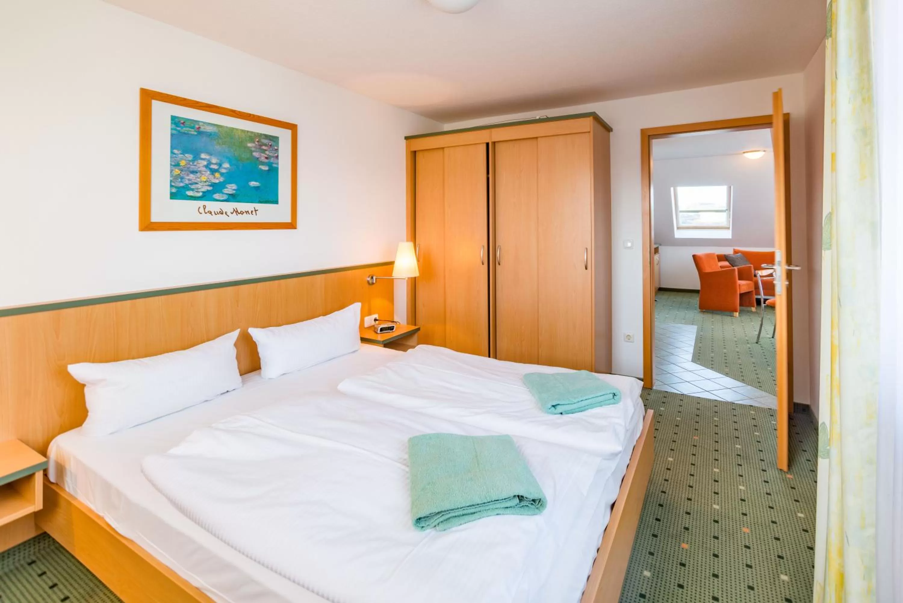 Photo of the whole room, Bed in Am Weststrand Apartmenthaus Waldeck