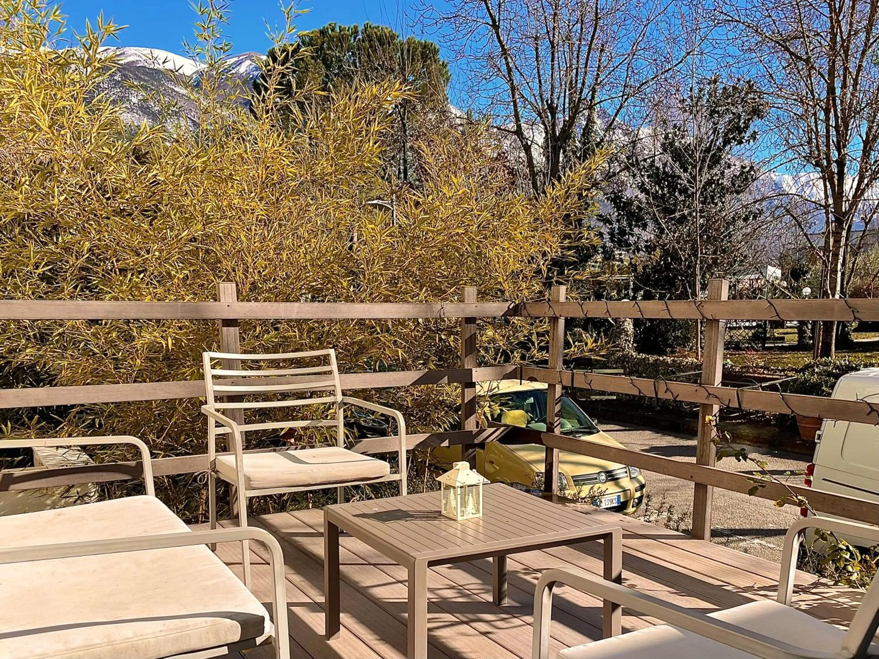 Balcony/Terrace in Hotel Santacroce Meeting