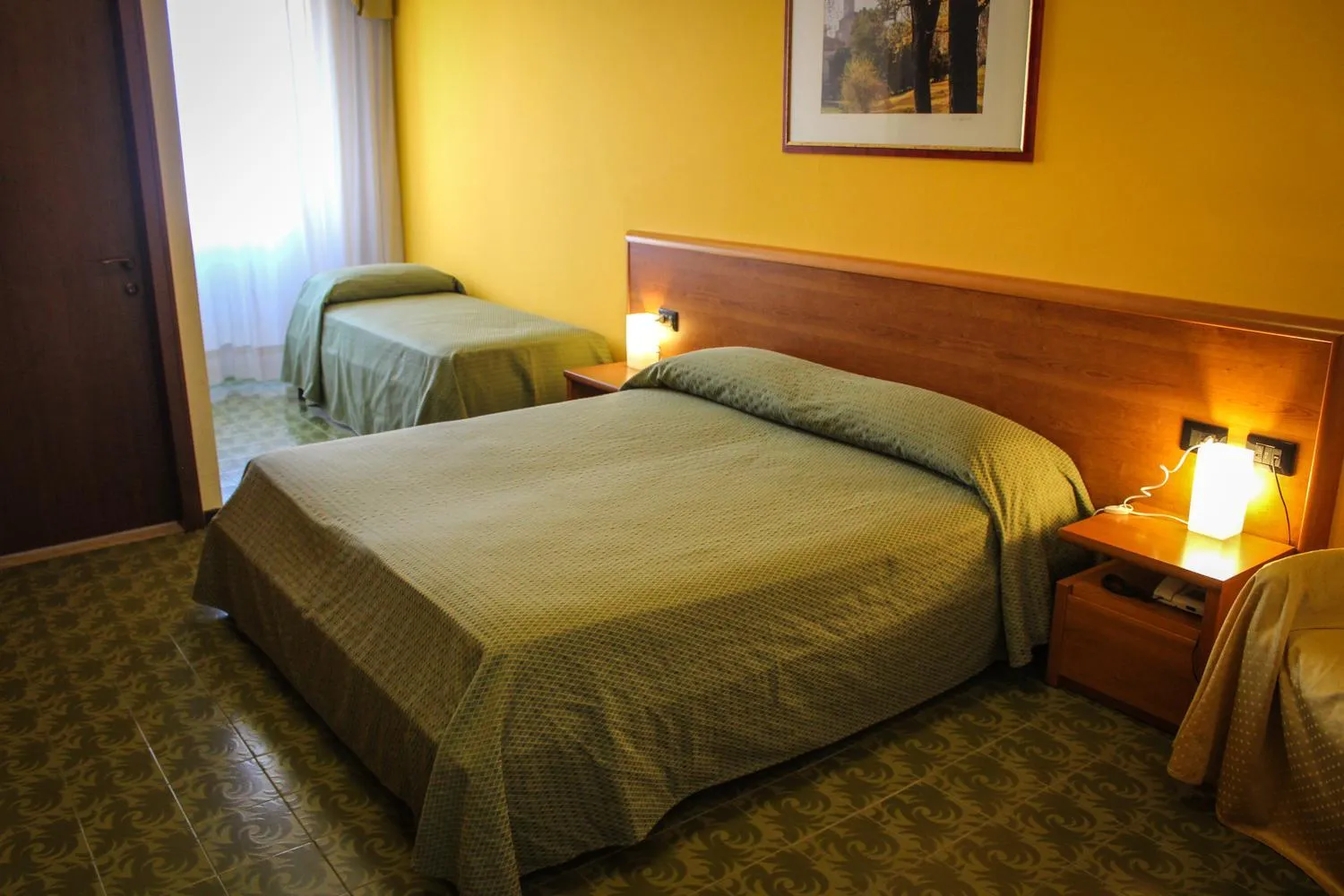 Bedroom, Bed in Hotel Centrale