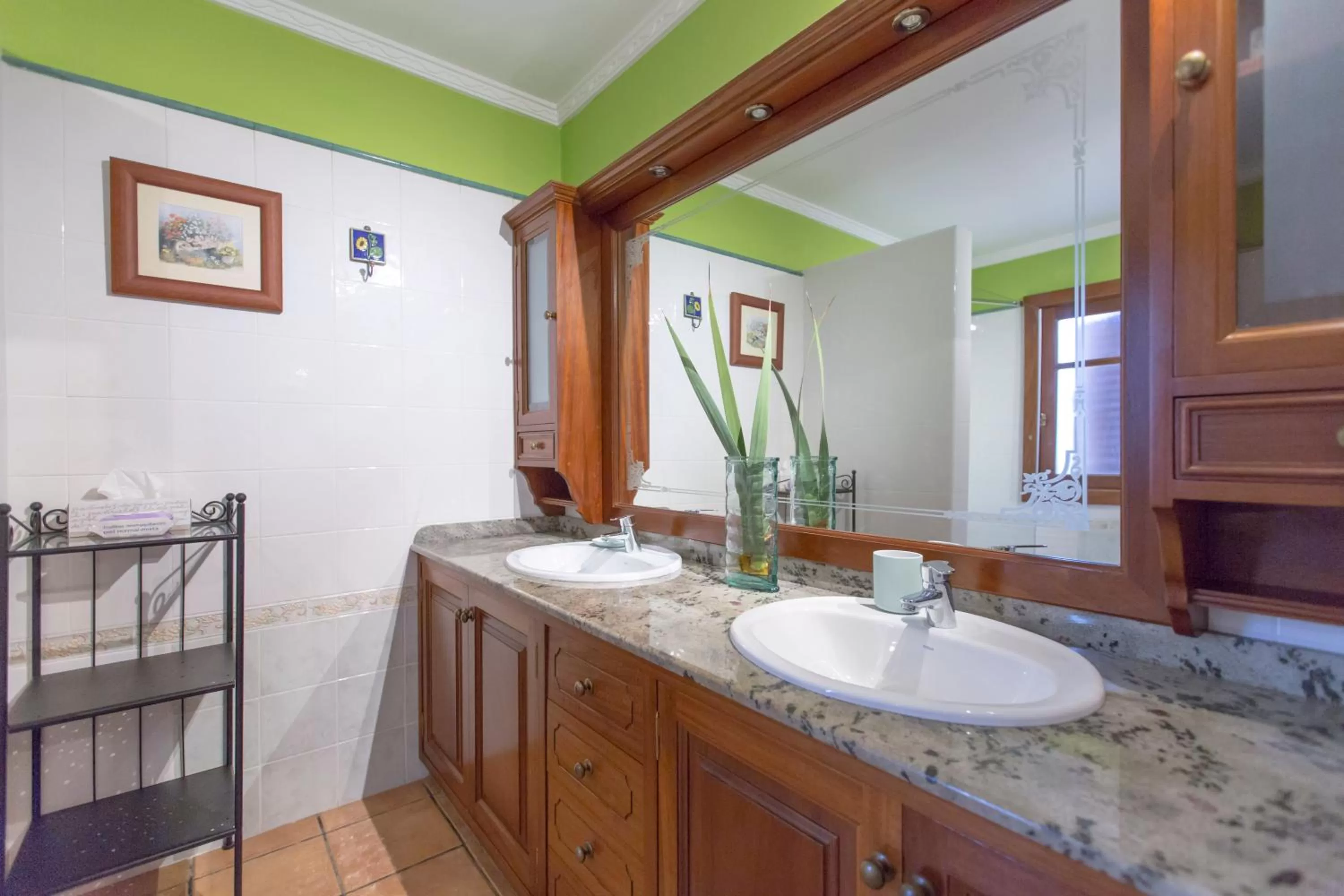 Shower in Villa El Jable Lanzarote