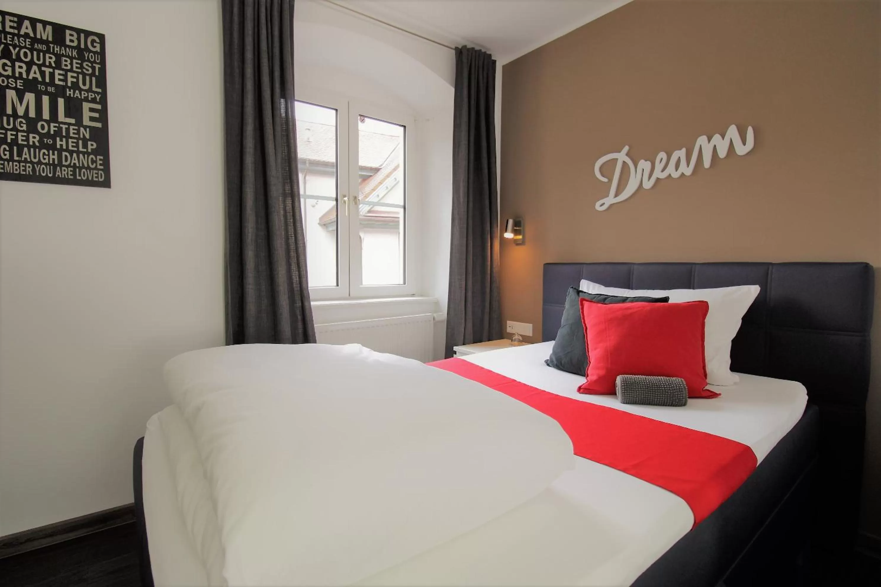 Bed in MY HOME Hotel Lamm Rottweil "Smart Home"