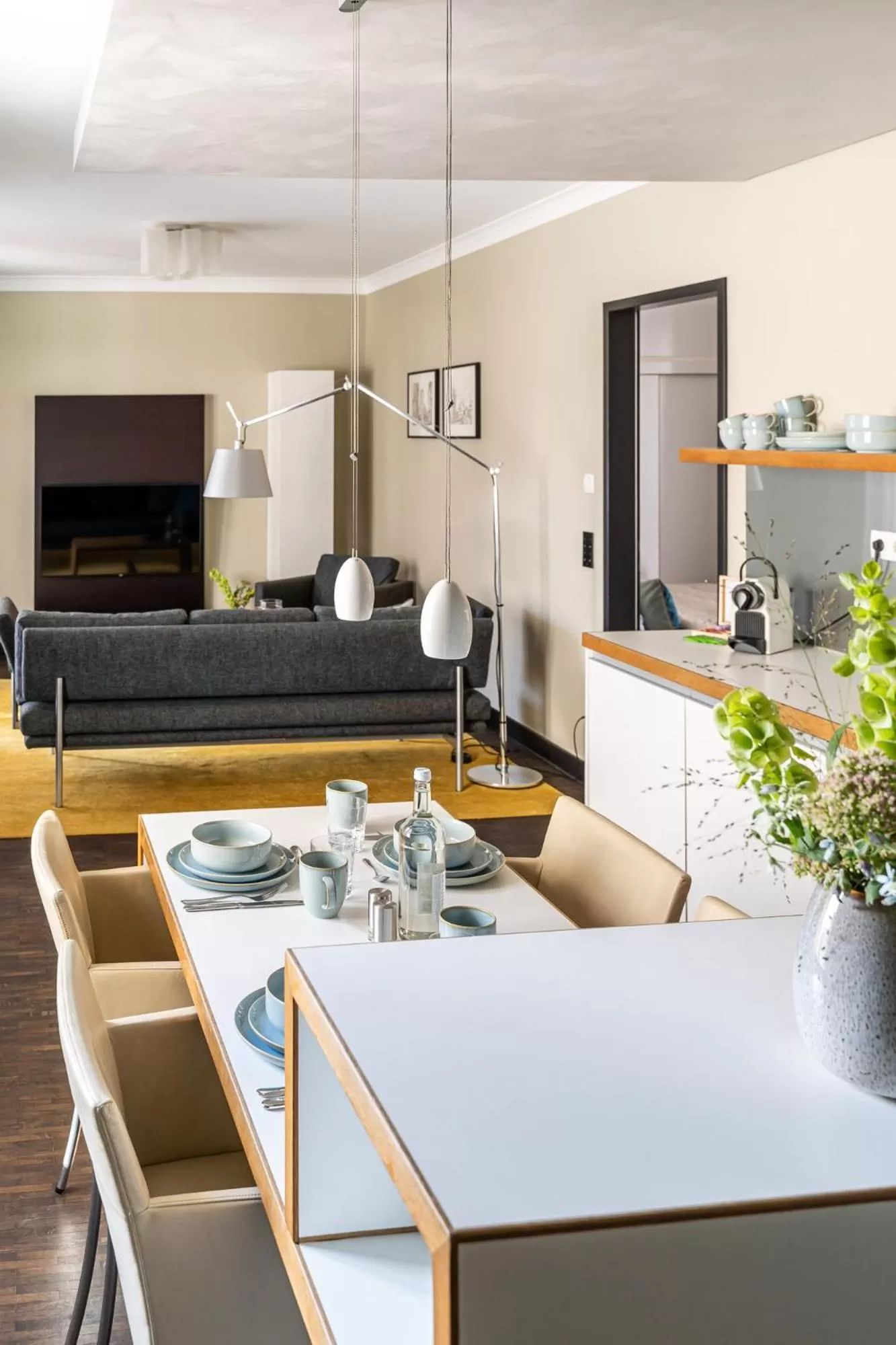 Photo of the whole room in The Green Rostock Apartment Hotel